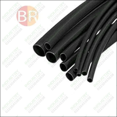 5mm Heat Shrink Sleeve, Heat Shrink Tubing Wrap Sleeves (Black)(100 Meter) - industryparts.pk