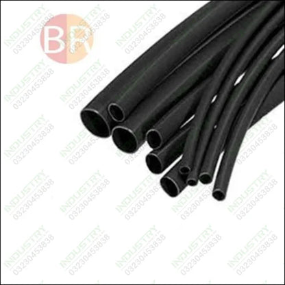 5mm Heat Shrink Sleeve, Heat Shrink Tubing Wrap Sleeves (Black)(100 Meter) - industryparts.pk