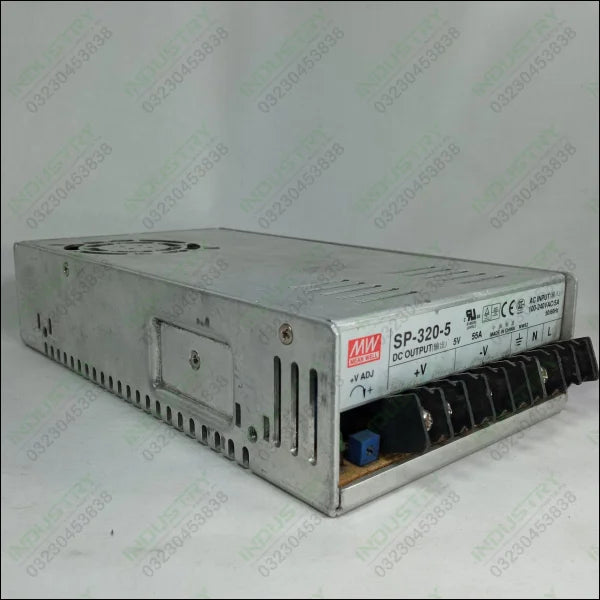 5V 55A Power Supply Mean Well MW ﻿SP 320 5 Lotted in Pakistan - industryparts.pk