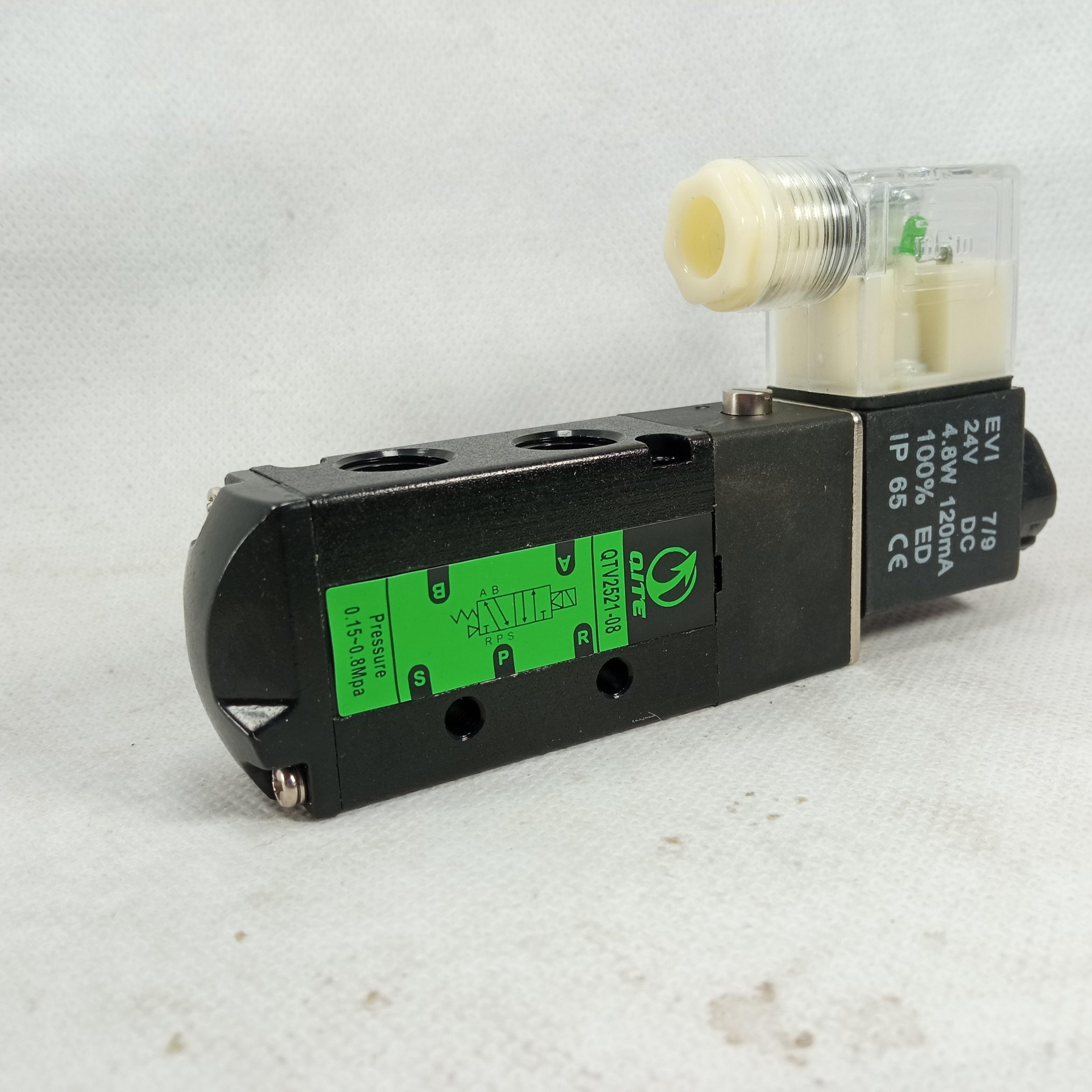 Airtac Type Solenoid Valve 4V210-08 QTV2521-08 in Pakistan - industryparts.pk