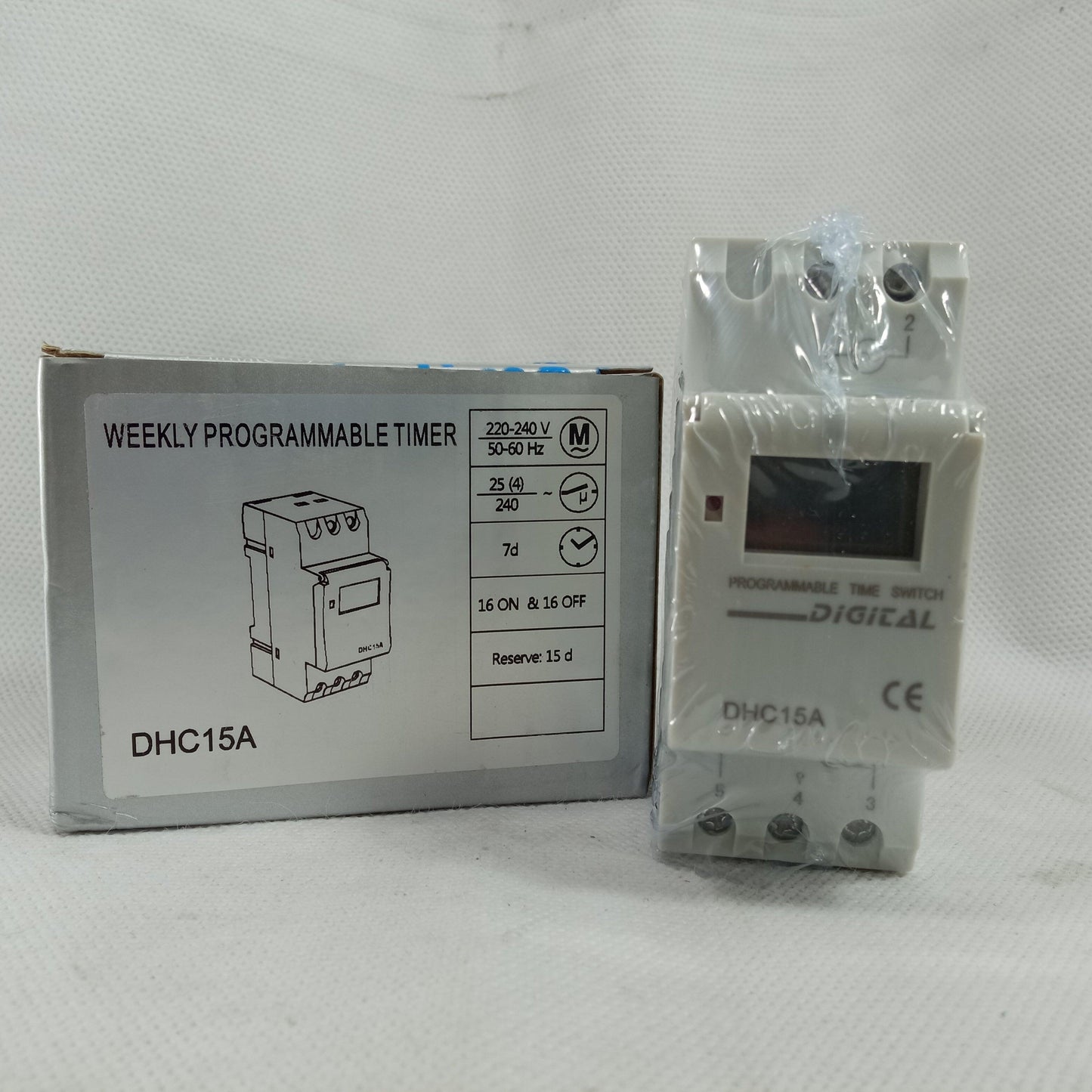 Boneega DHC15A Weekly Programmable Timer in Pakistan - industryparts.pk