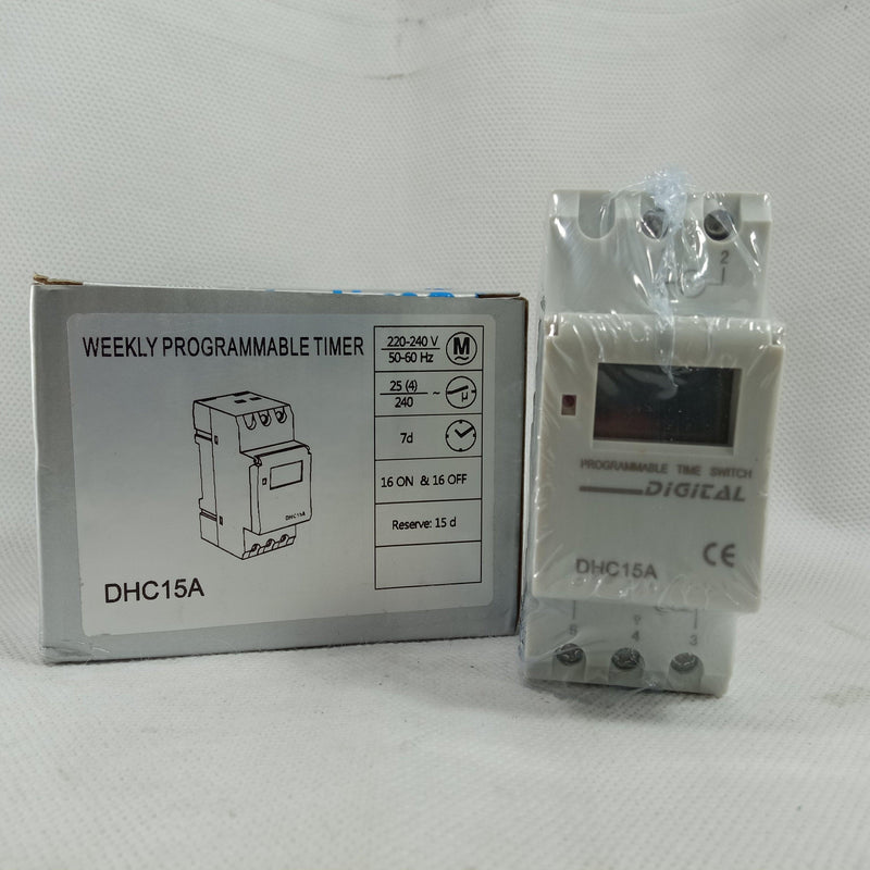 Boneega DHC15A Weekly Programmable Timer in Pakistan - industryparts.pk