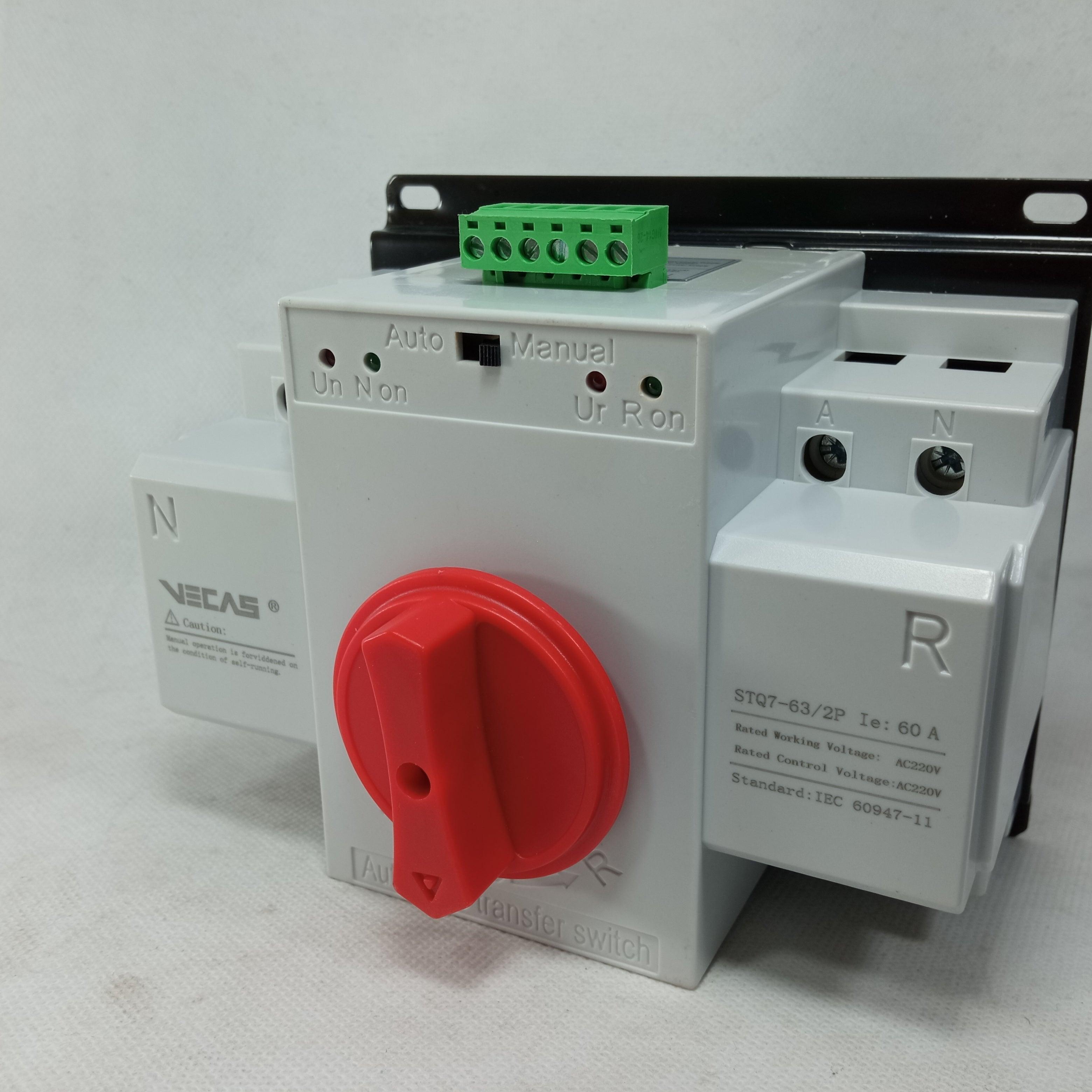 ATS SWITCH Automatic Transfer Switch VECAS STQ7 in Pakistan - industryparts.pk