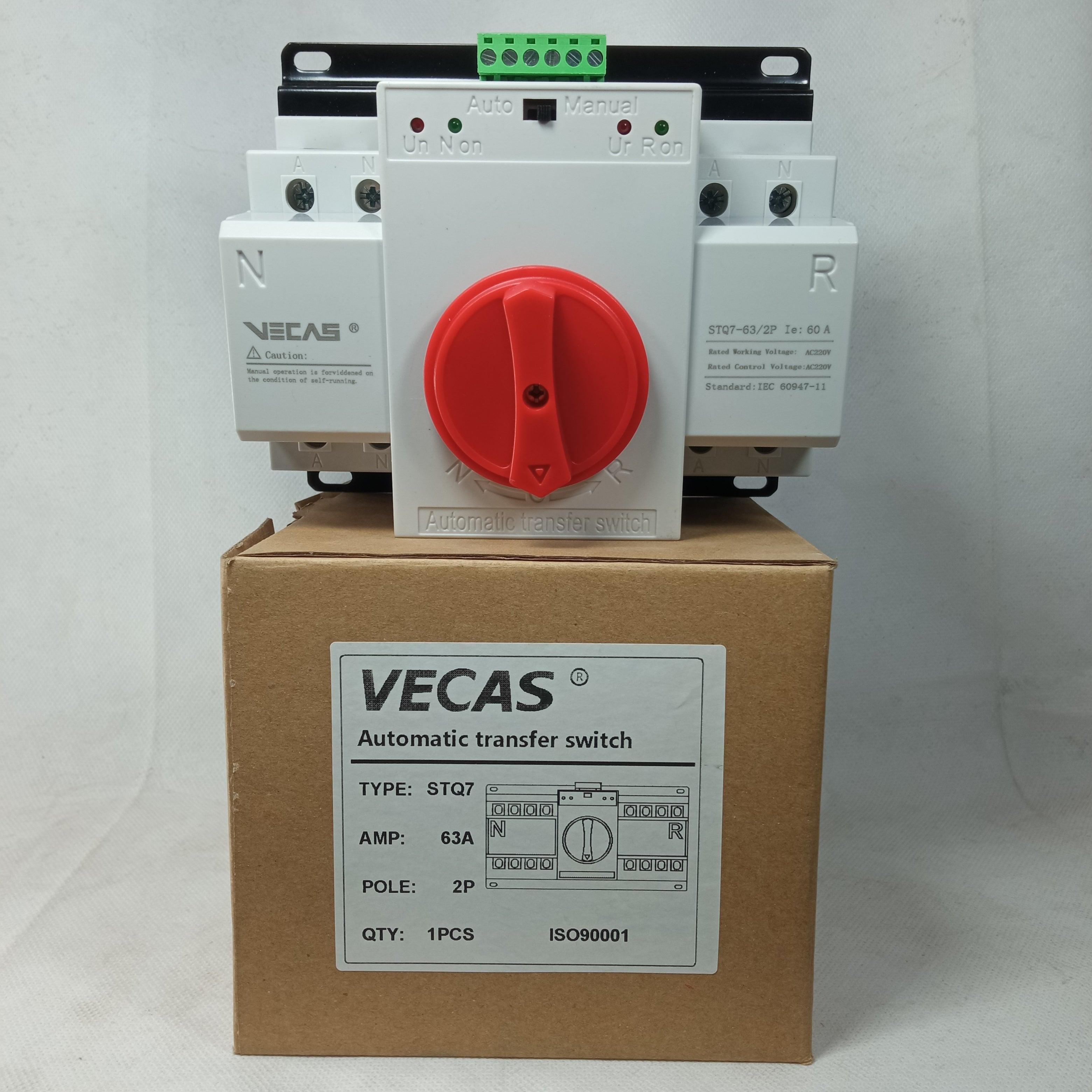 ATS SWITCH Automatic Transfer Switch VECAS STQ7 in Pakistan - industryparts.pk