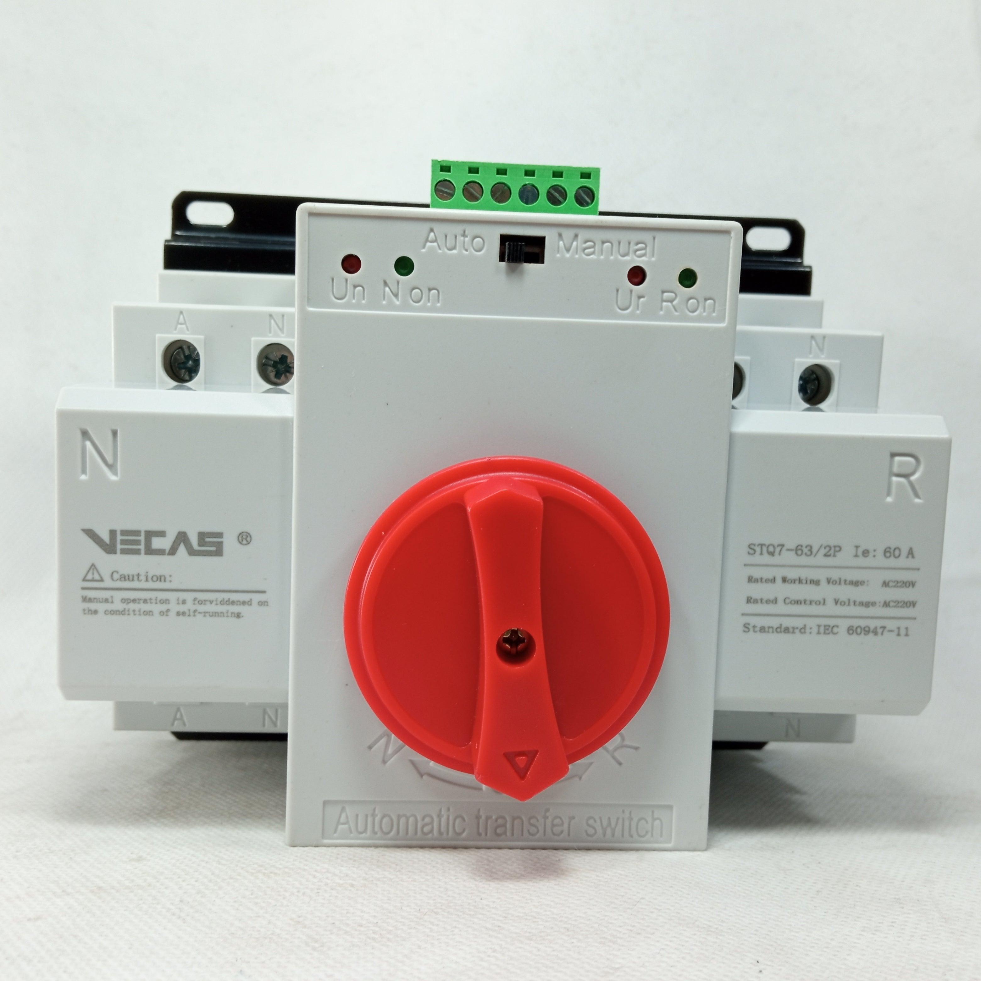 ATS SWITCH Automatic Transfer Switch VECAS STQ7 in Pakistan - industryparts.pk