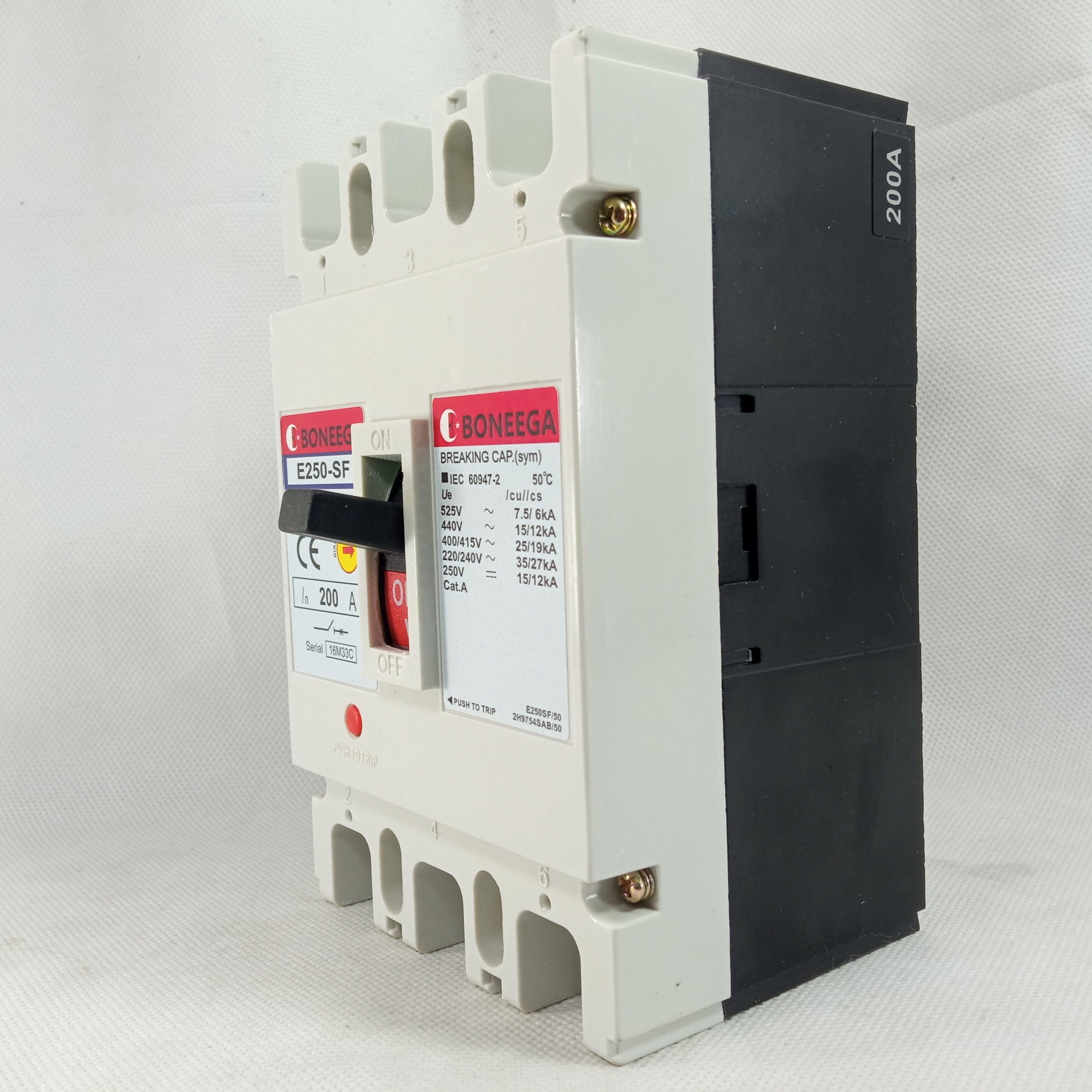 Boneega MCCB Tem Break in Pakistan - industryparts.pk