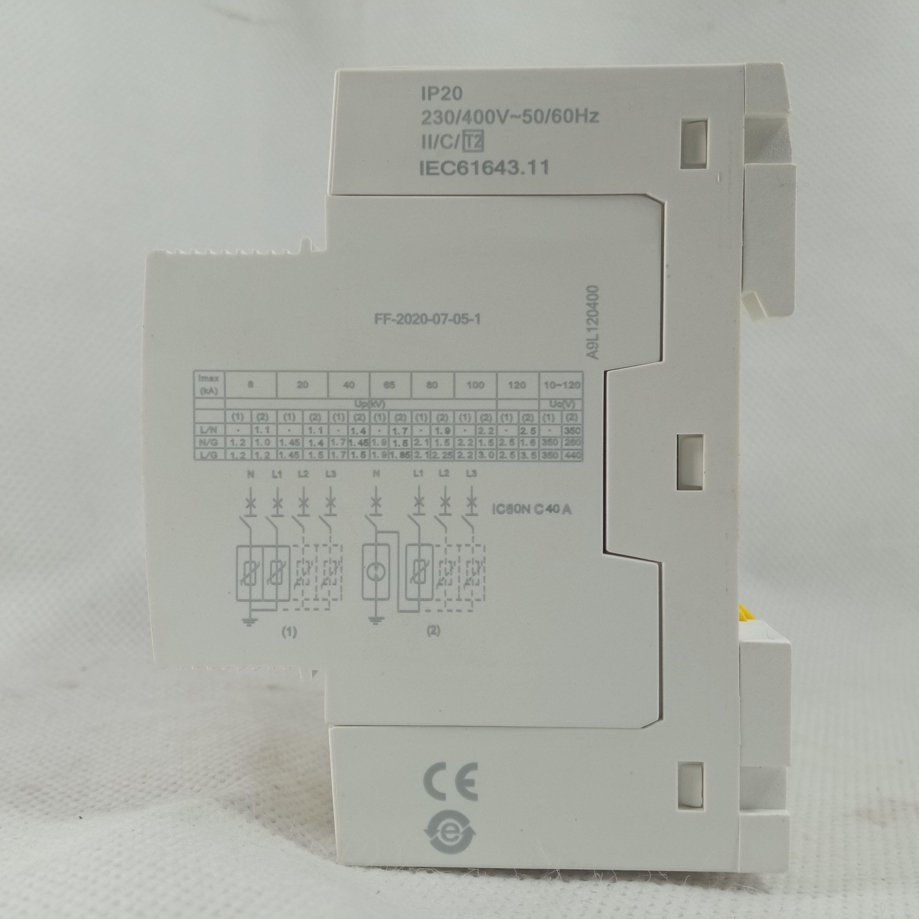 Schneider IPRU Surge Protection Device SPD 4 Pole AC 350V in Pakistan - industryparts.pk