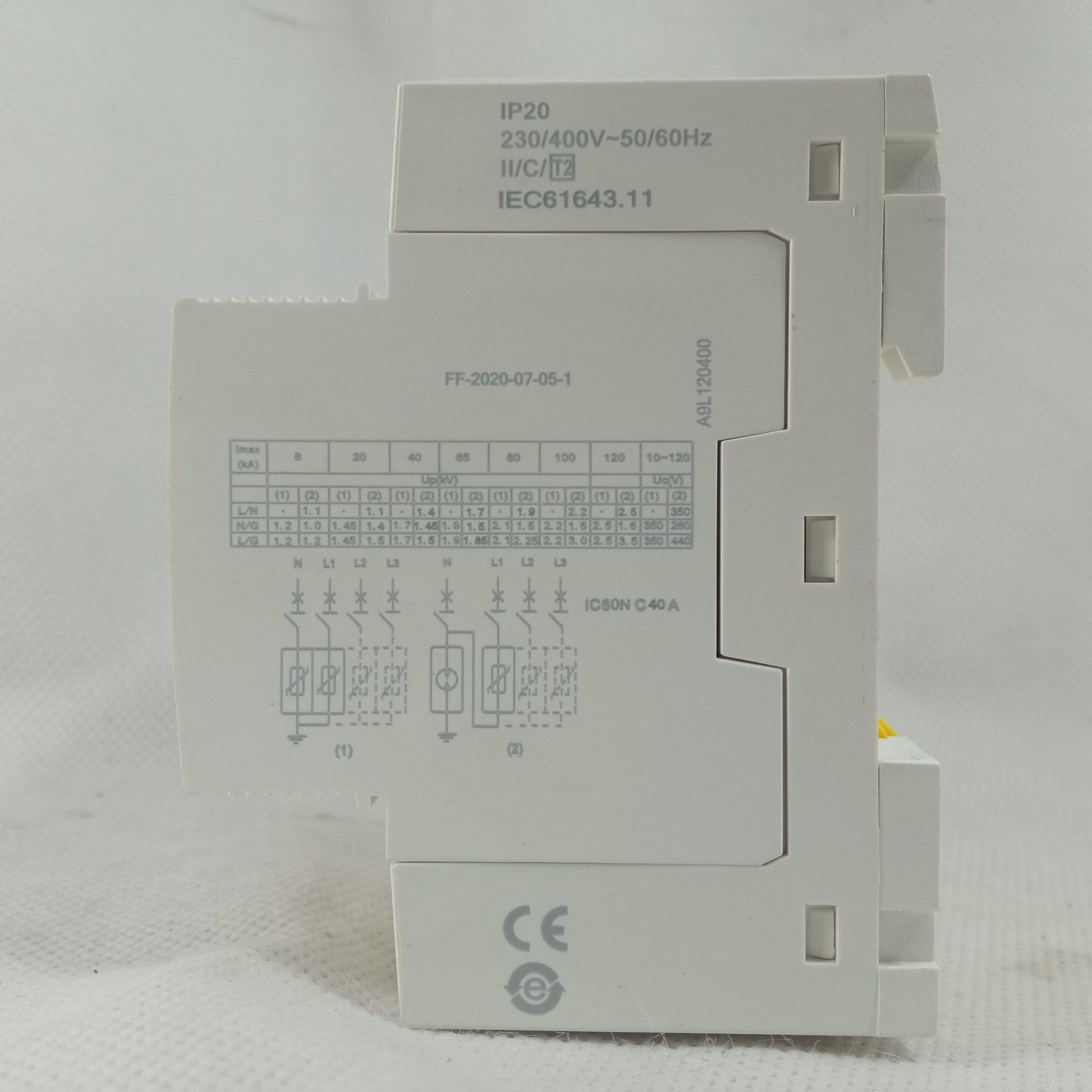 Schneider IPRU Surge Protection Device SPD 4 Pole AC 350V in Pakistan - industryparts.pk
