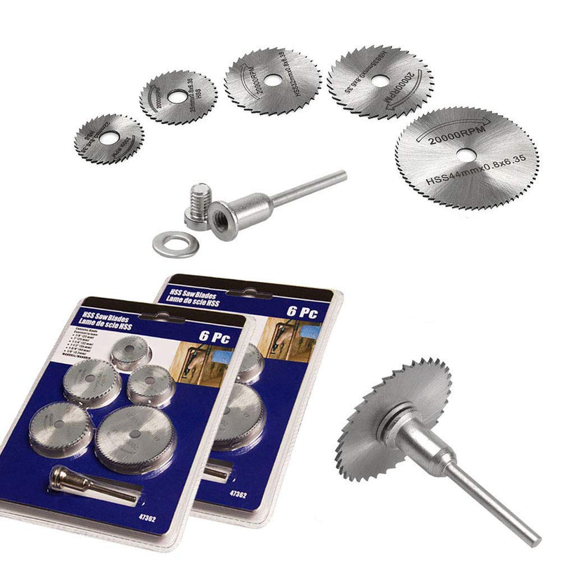 6pcs HSS Diamond Cutting Discs Rotary mini saw in Pakistan