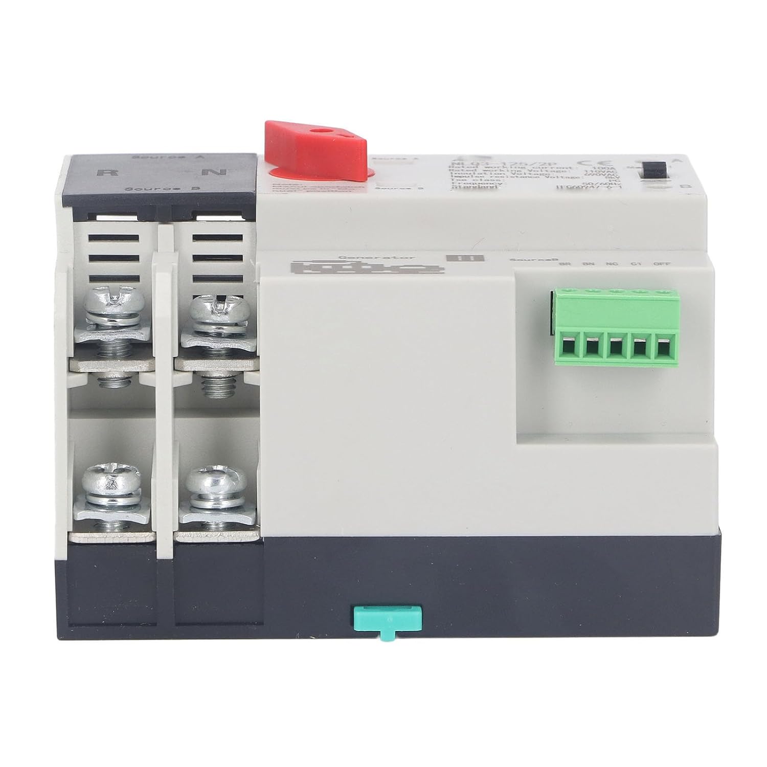 YRO2PC-125 YRO ATS 100 Amp 230V automatic transfer switch in Pakistan