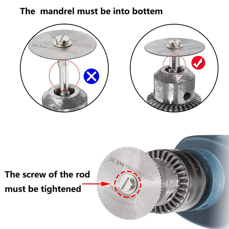 6pcs HSS Diamond Cutting Discs Rotary mini saw in Pakistan