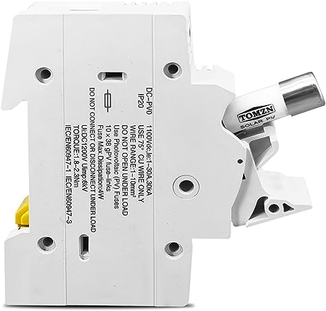 TOMZN TOPV-32X DC 1100V PV Fuses for Solar System Protection in Pakistan