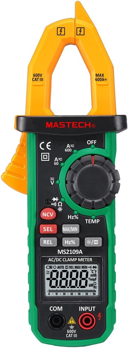 MASTEC MS2109A Digital AC DC Clamp Meter in Pakistan