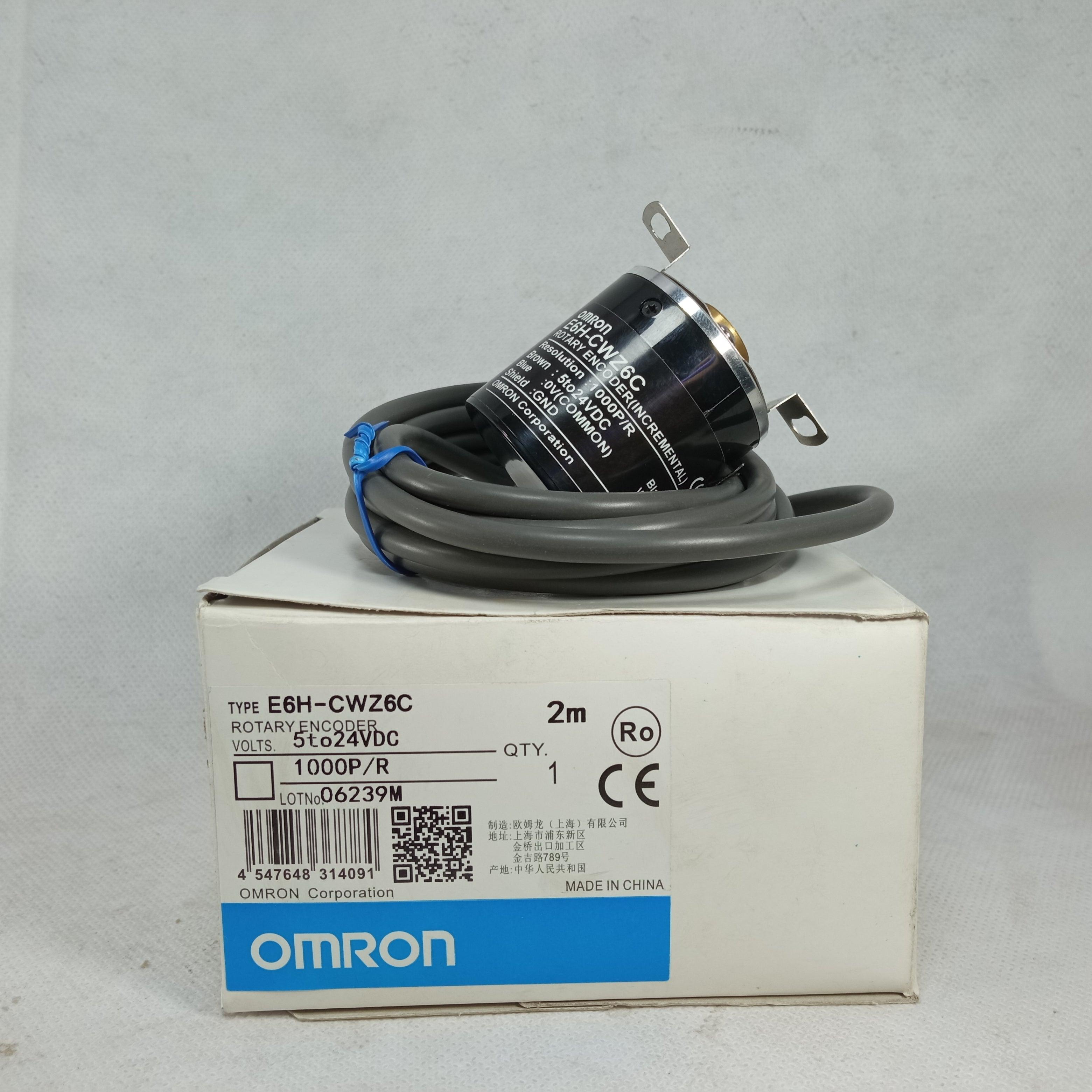 1000PPR Omron E6H-CWZ6C Rotary Encoder 5 24VDC in Pakistan - industryparts.pk
