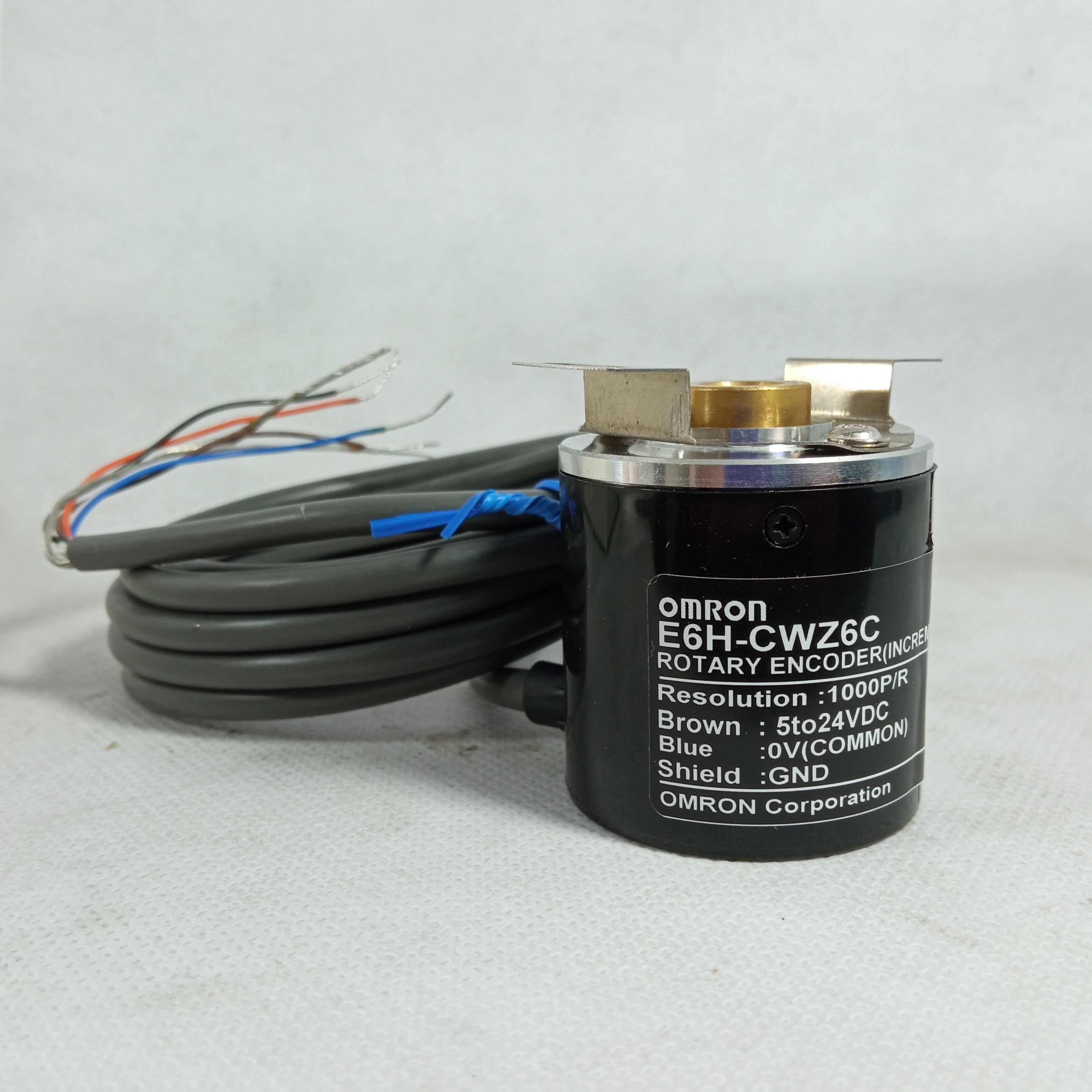 1000PPR Omron E6H-CWZ6C Rotary Encoder 5 24VDC in Pakistan - industryparts.pk