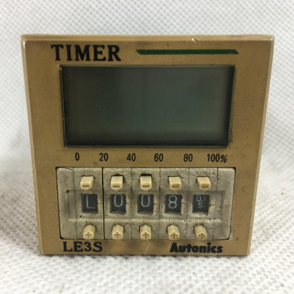 Autonics LE3S Digital LCD Timer in Pakistan - industryparts.pk