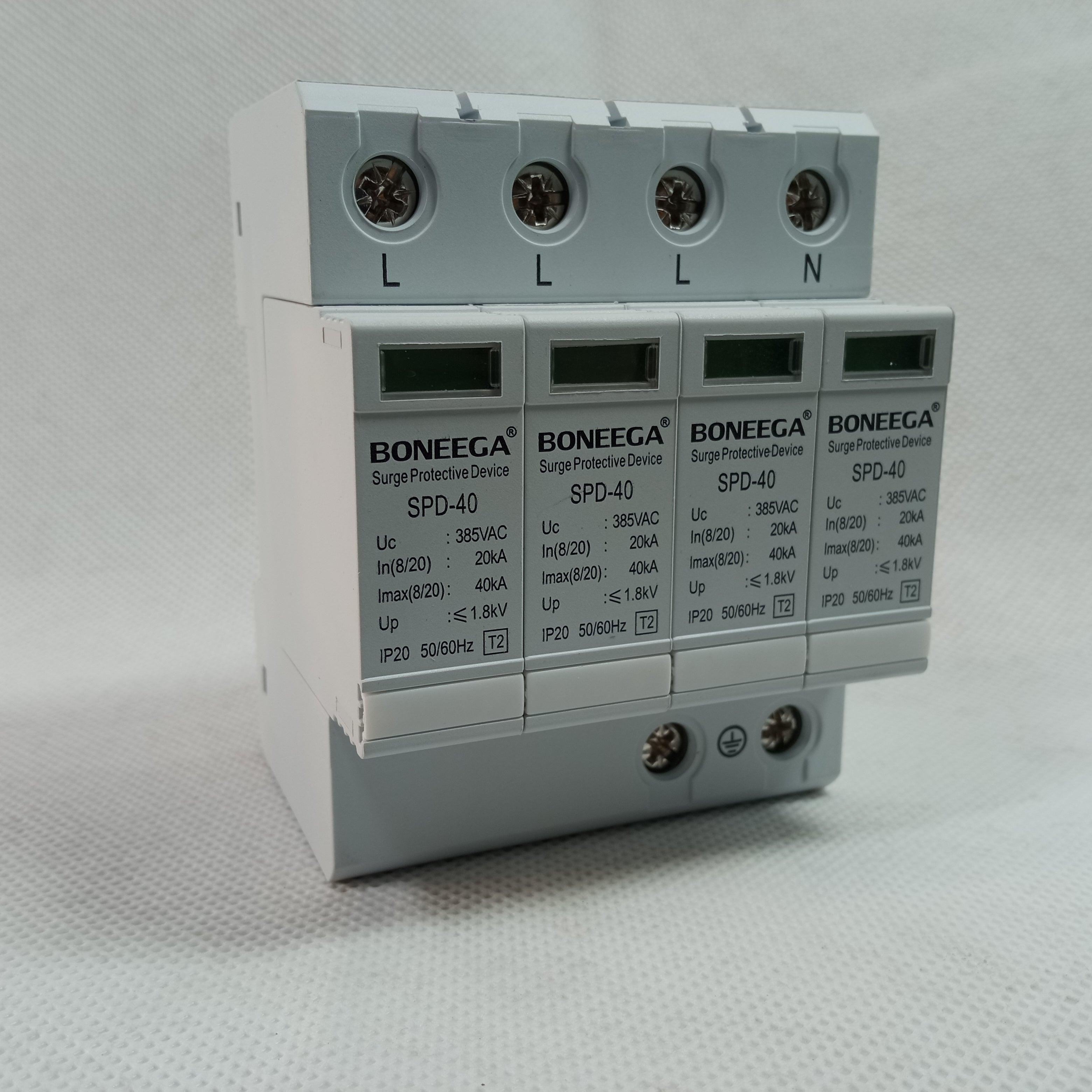Boneega SPD-40 Surge Protector AC DC 2 Pole 4 Pole in Pakistan - industryparts.pk