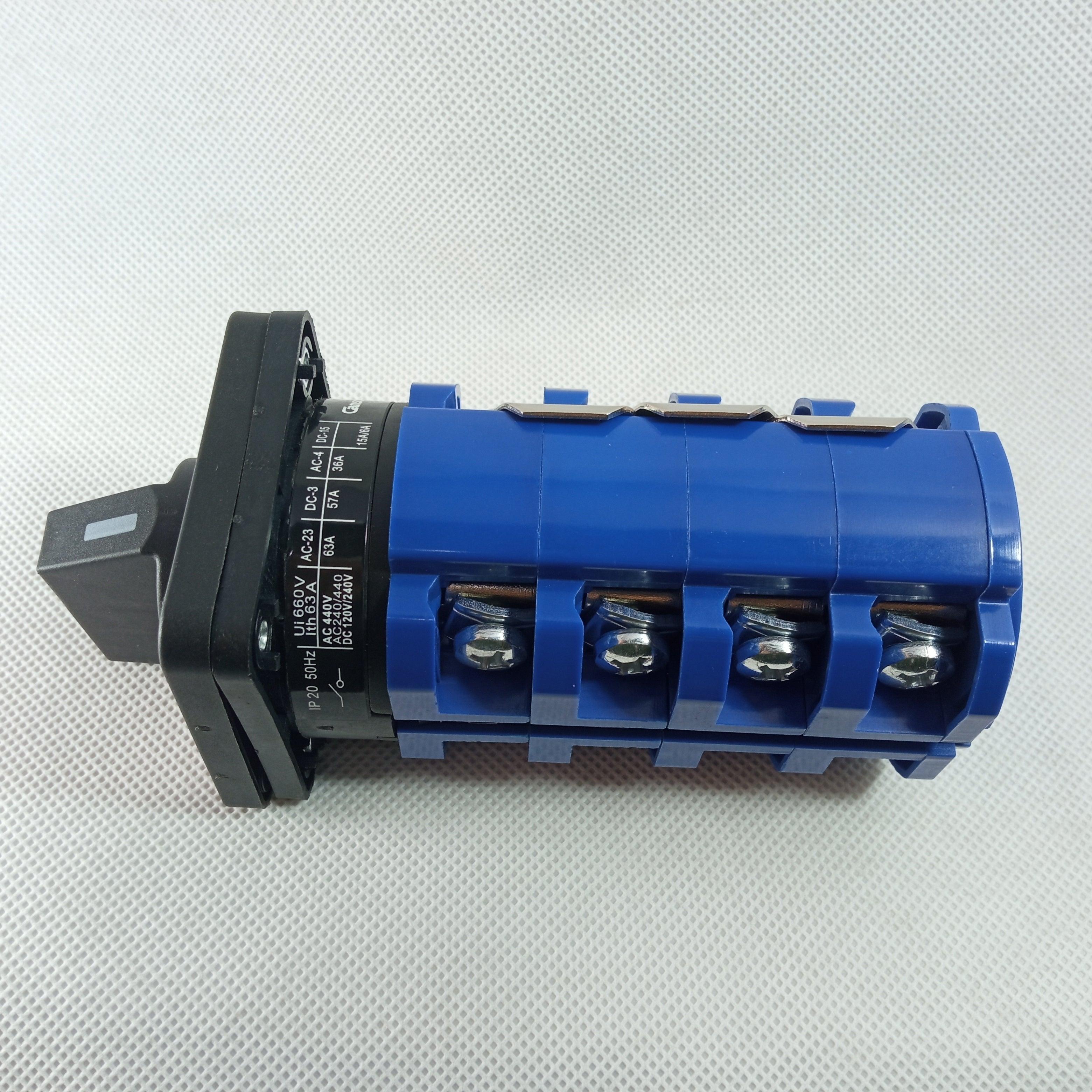 CAMSCO CA-63081 change over for 3 meter  Phase Selector 63A 0-1-2-3-4 in Pakistan - industryparts.pk
