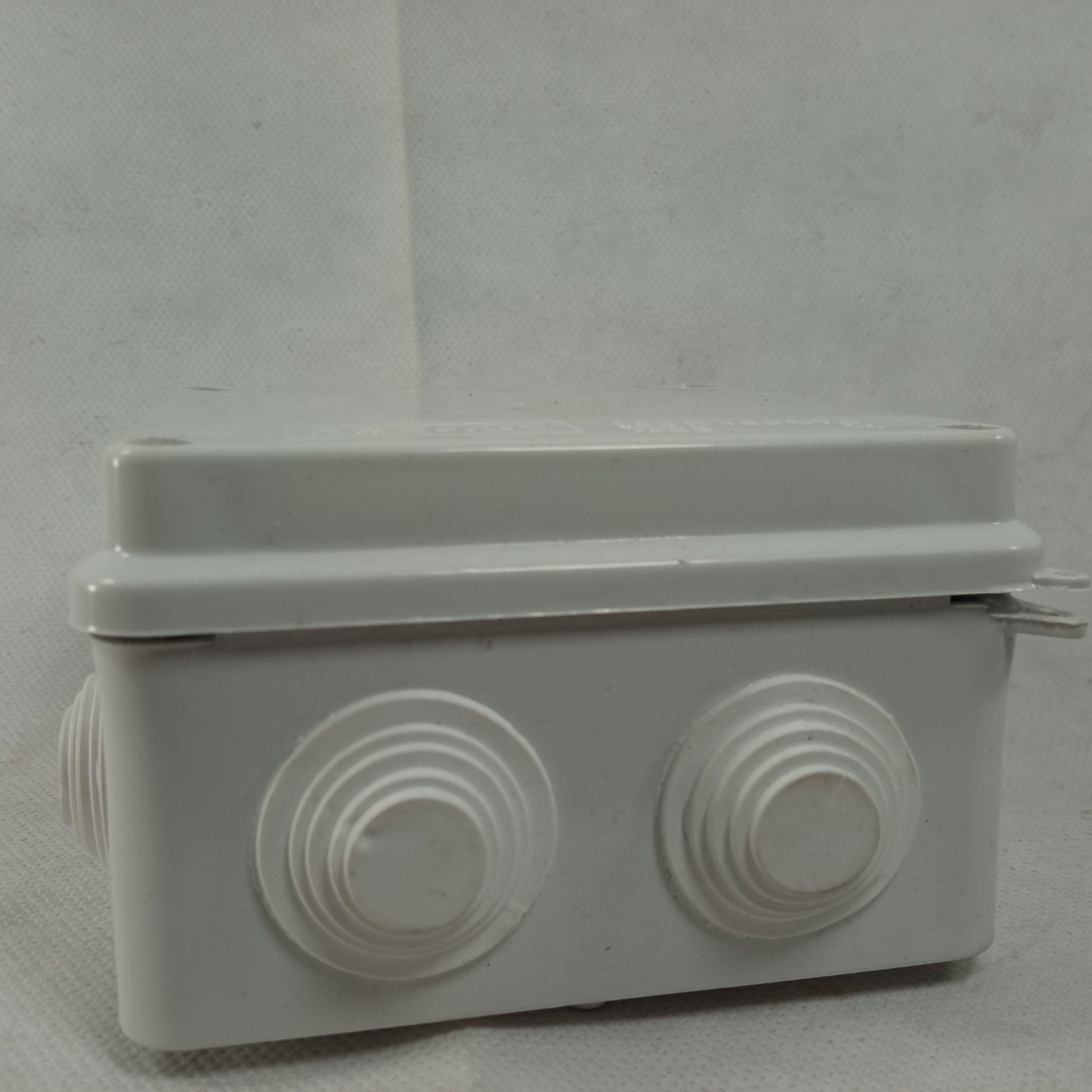 White Junction Box For Pipe Fittings Size 4 x 4 in Pakistan - industryparts.pk
