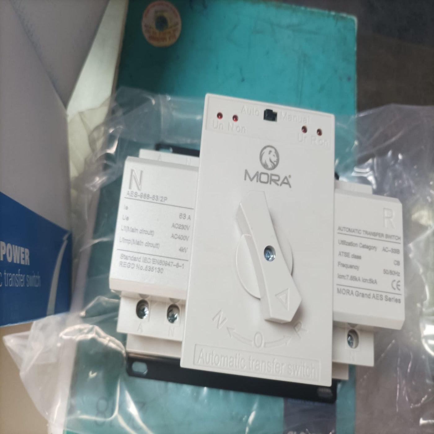 Mora Automatic Transfer Switch AES-988-63 2P in Pakistan - industryparts.pk