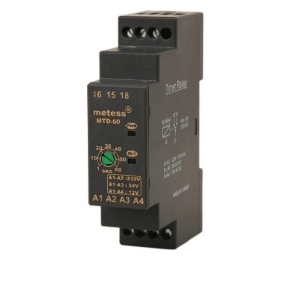 METESS 1 sec-60 sec Timer Relay in Pakistan - industryparts.pk