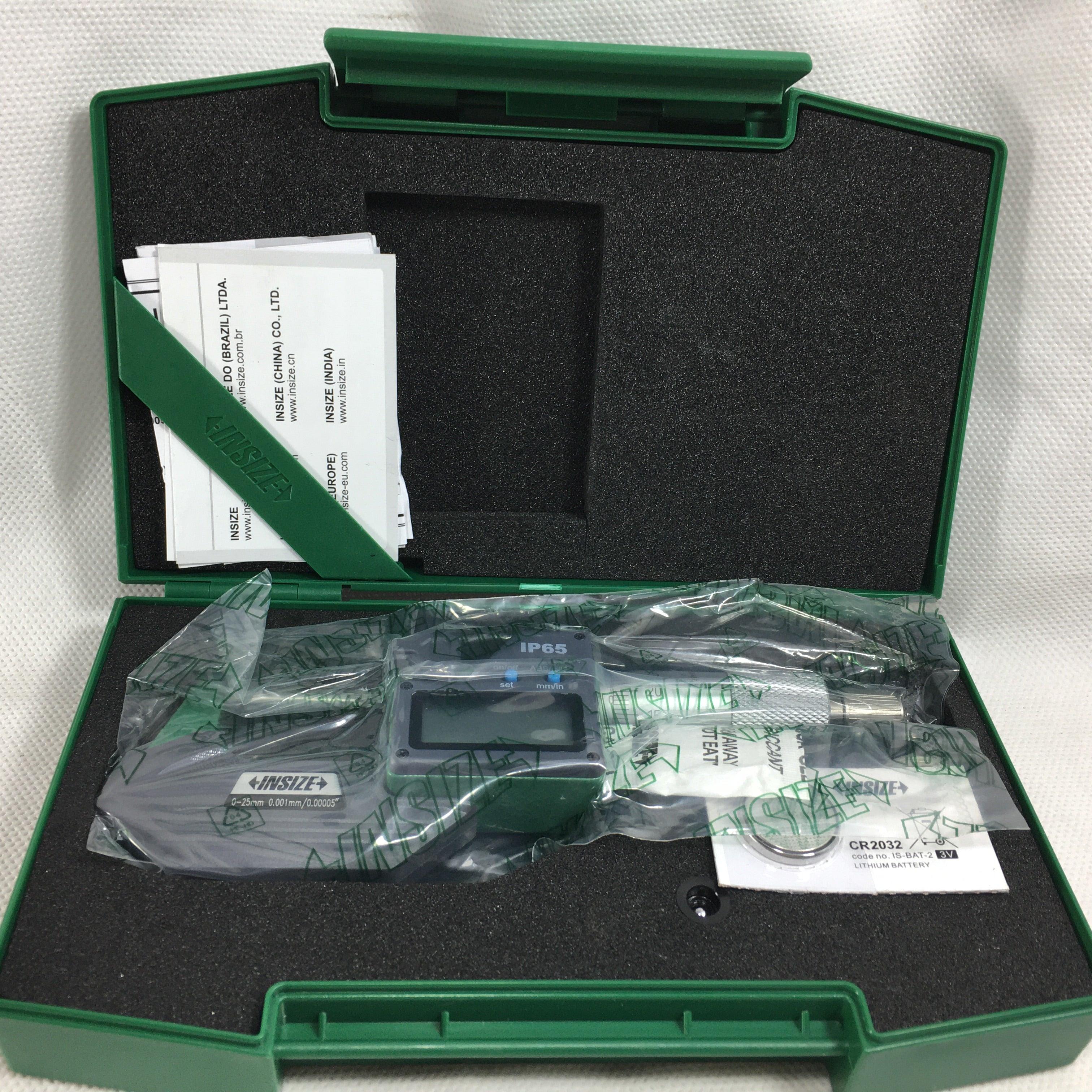 Insize 3109-25A Digital Outside Micrometer in Pakistan - industryparts.pk