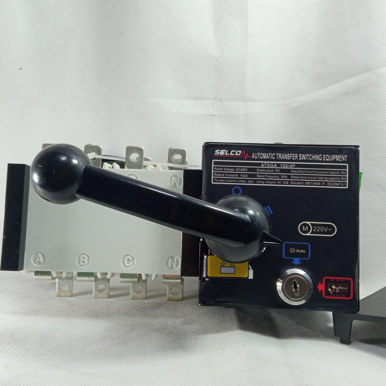 Automatic Transfer Switch ATSGA-100/4P in Pakistan - industryparts.pk