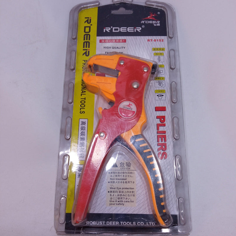 RDEER RT 5152 type cable automatic wire stripper pliers wire cutters - industryparts.pk