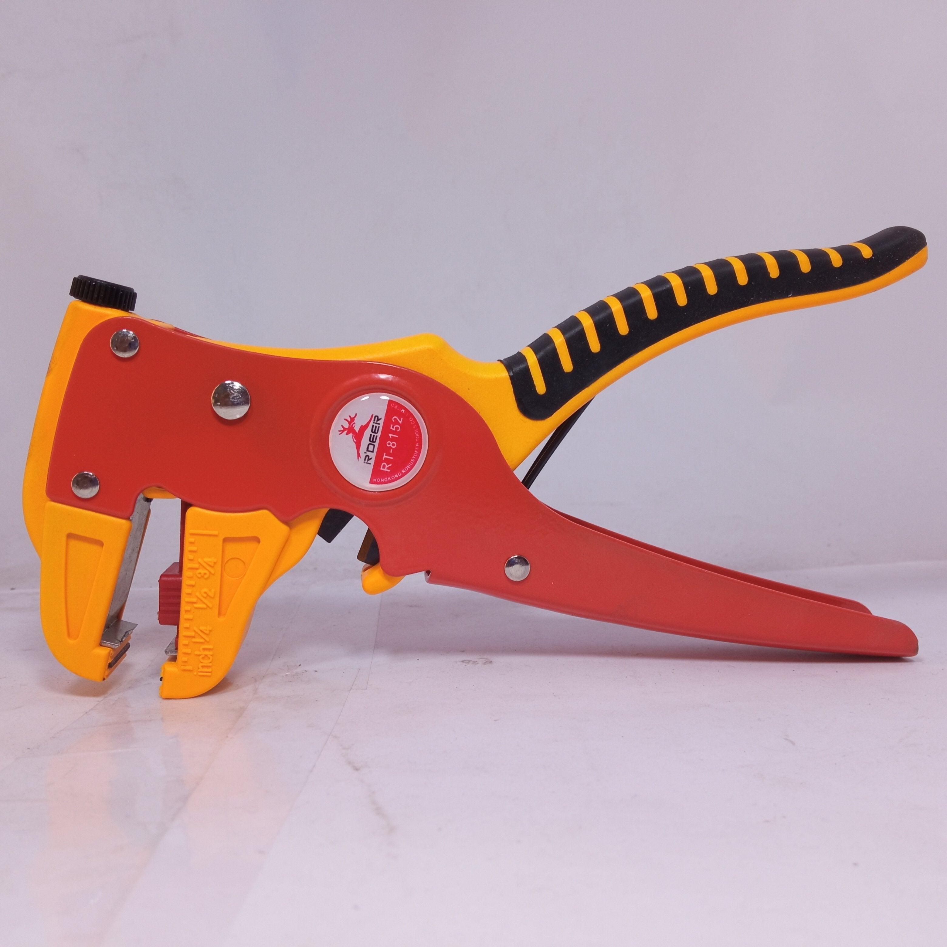RDEER RT 5152 type cable automatic wire stripper pliers wire cutters - industryparts.pk