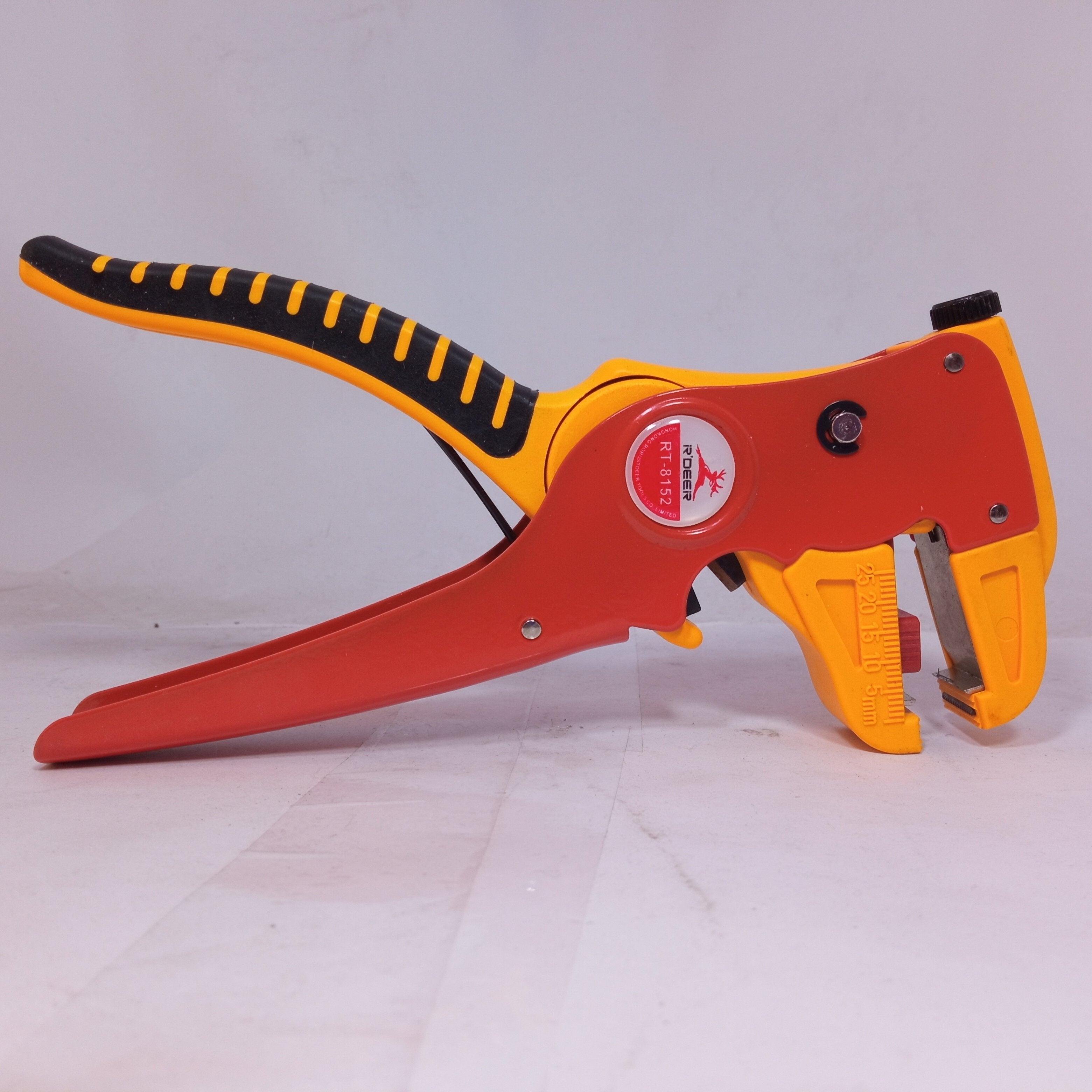 RDEER RT 5152 type cable automatic wire stripper pliers wire cutters - industryparts.pk