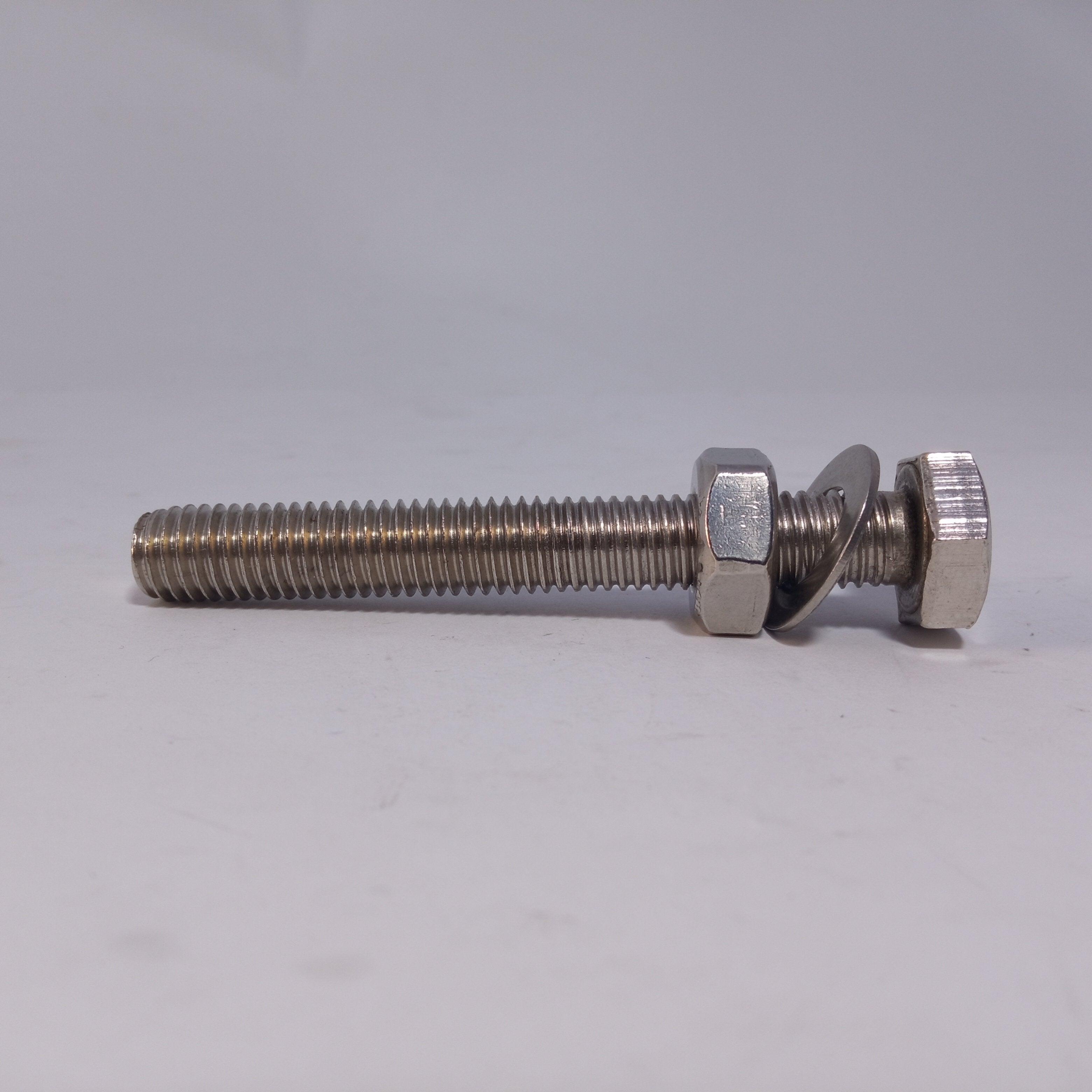 Nut bolt SS BOLT  Stainless steel screw in Pakistan - industryparts.pk