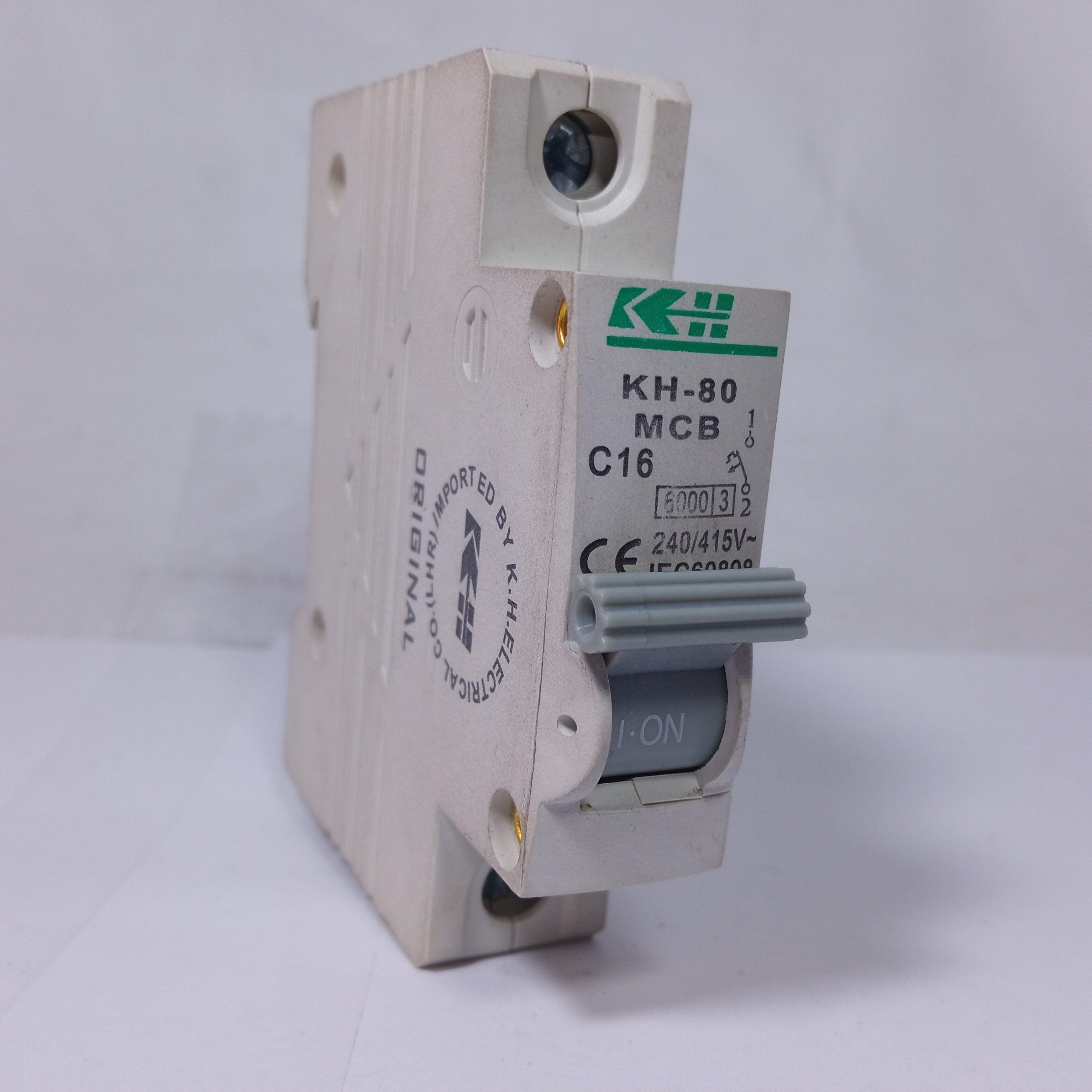 Circuit Breaker KH-80 MCB C16 1 Pole - industryparts.pk