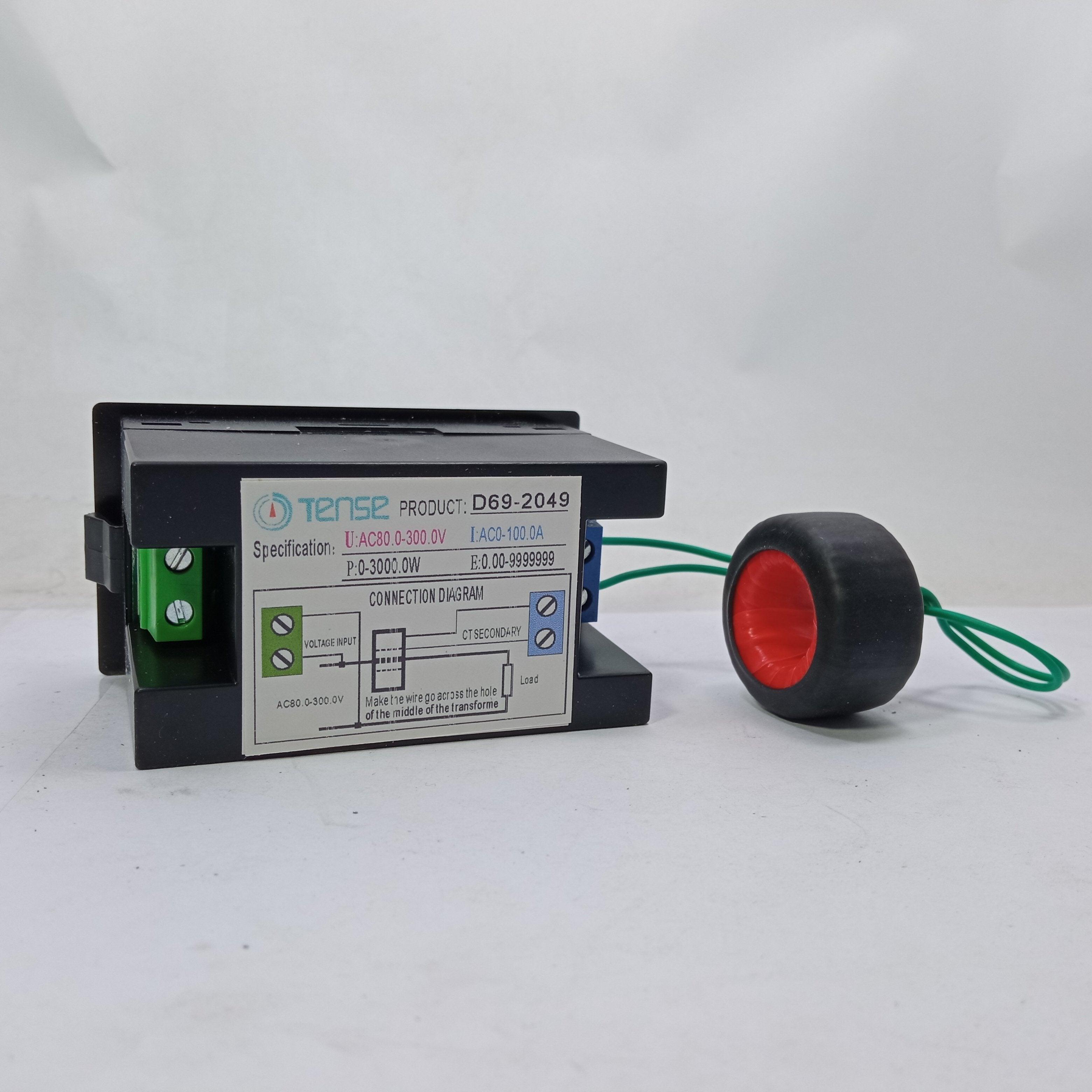4 in 1 Power Energy Meter Voltmeter Ammeter D69-2049 Tense in Pakistan - industryparts.pk