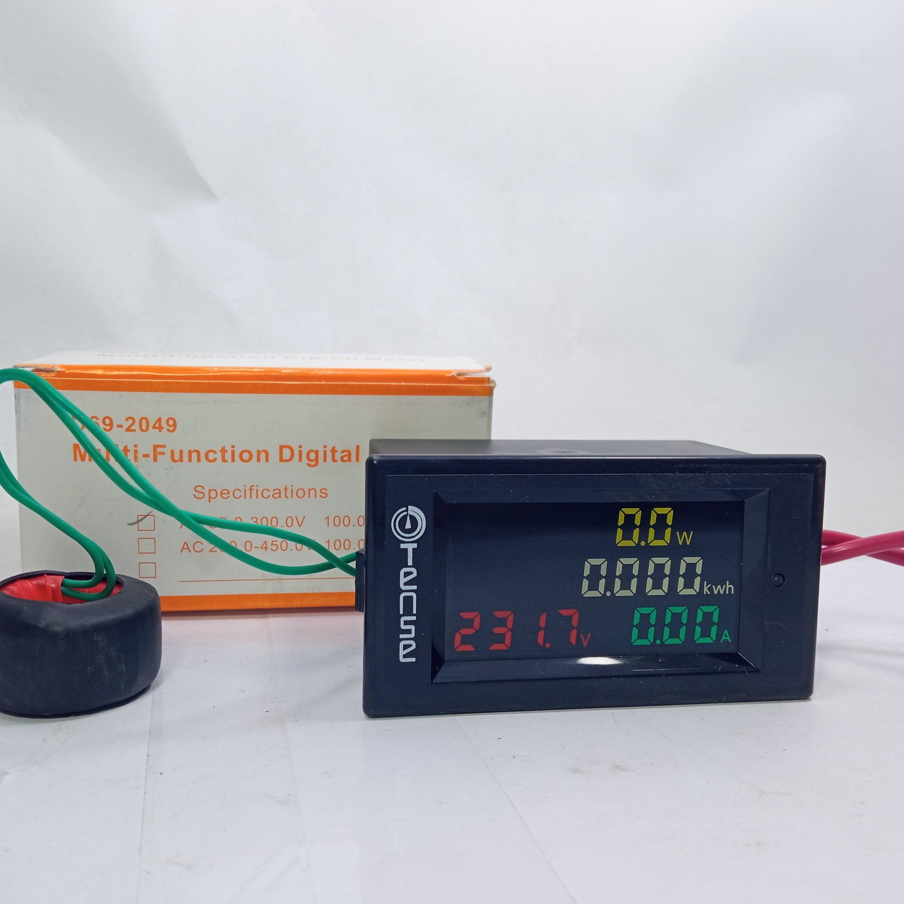 4 in 1 Power Energy Meter Voltmeter Ammeter D69-2049 Tense in Pakistan - industryparts.pk