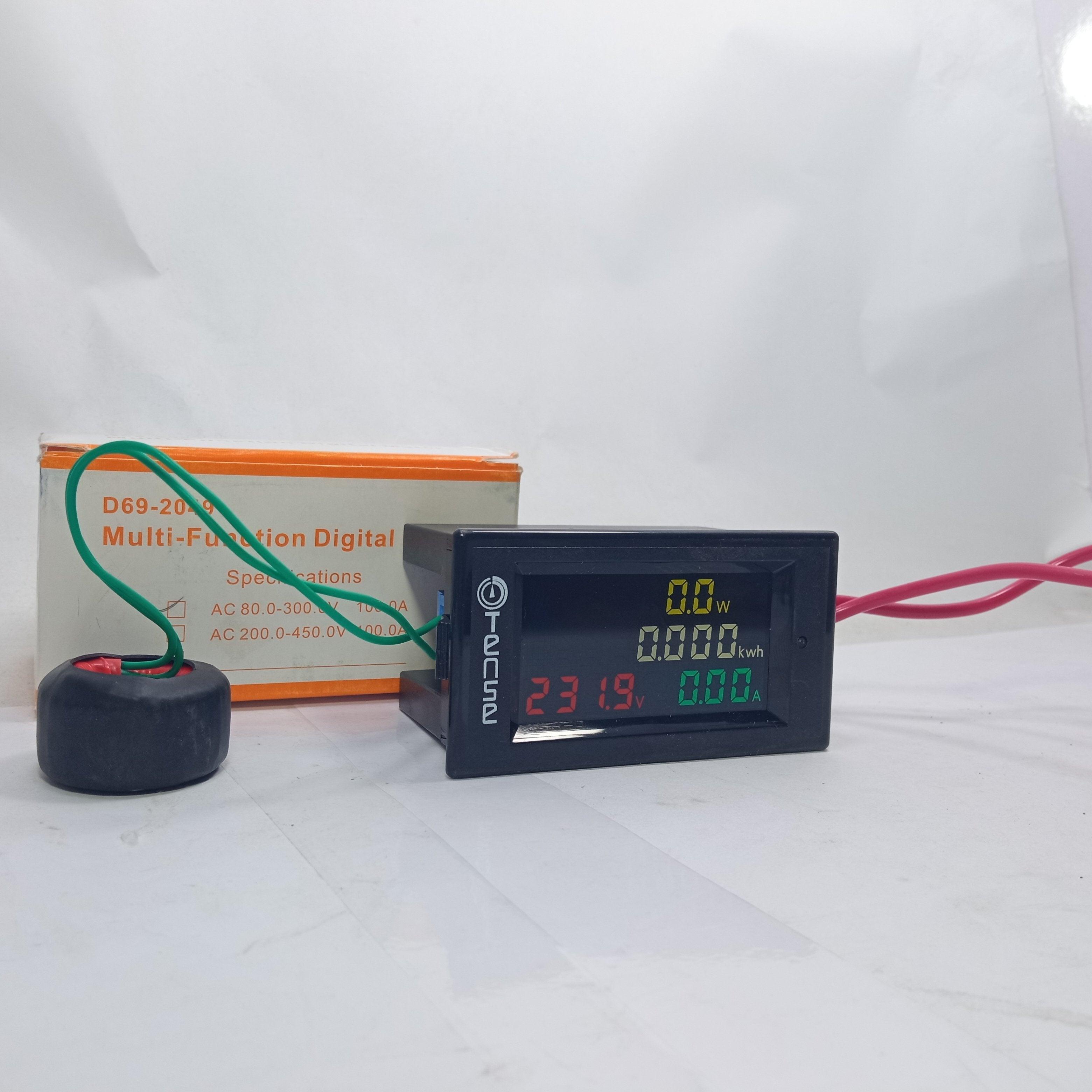 4 in 1 Power Energy Meter Voltmeter Ammeter D69-2049 Tense in Pakistan - industryparts.pk