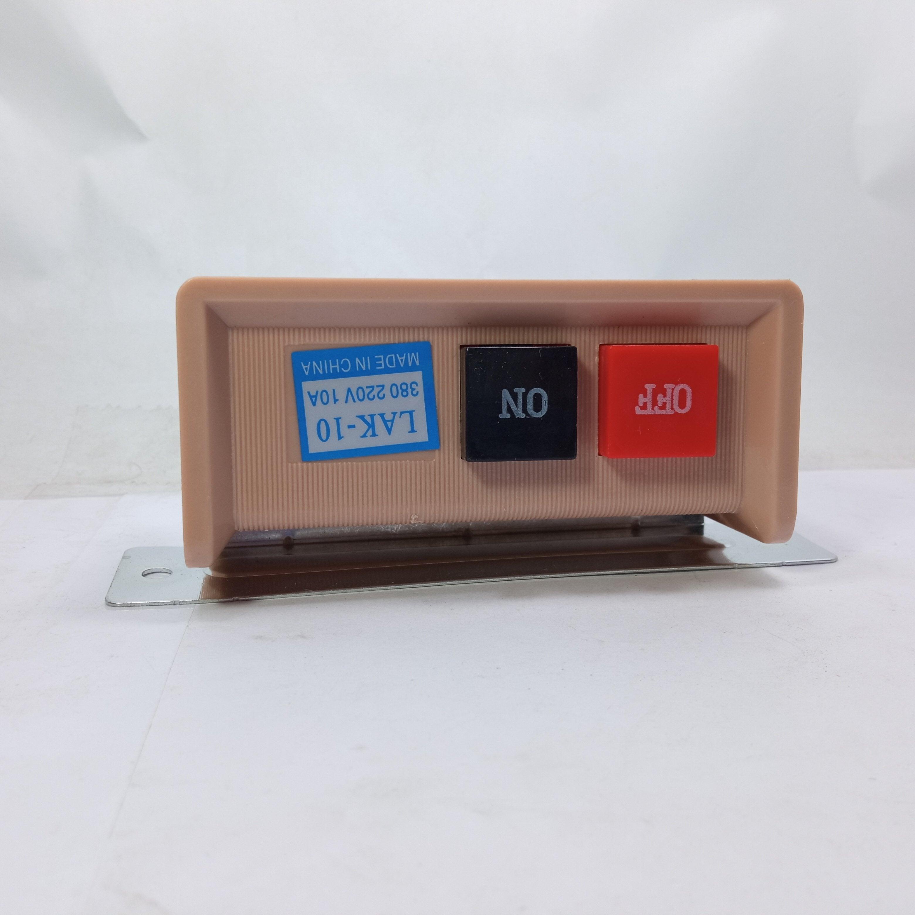 LAK-10 ON/OFF Start Stop Flush Mounted Push Button Switch - industryparts.pk