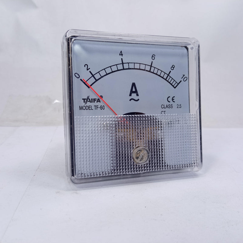 TAIFA TF-60 10A Panel Meter, Ampere Meter - industryparts.pk