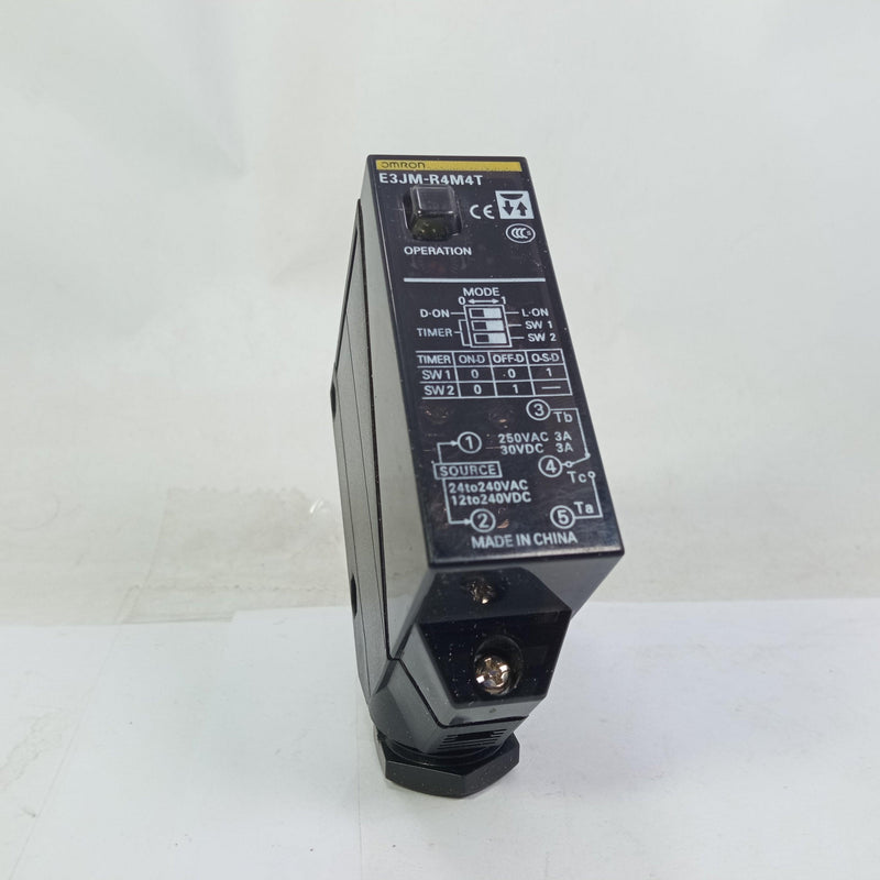 Omron E3JM-R4M4T Photoelectric Type Retro-Reflective Sensor - industryparts.pk