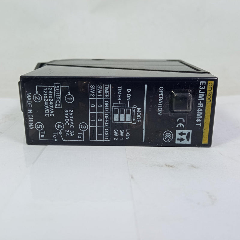 Omron E3JM-R4M4T Photoelectric Type Retro-Reflective Sensor - industryparts.pk
