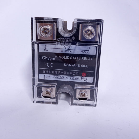 Solid State Relay SSR-A48 40A Chygm in Pakistan - industryparts.pk