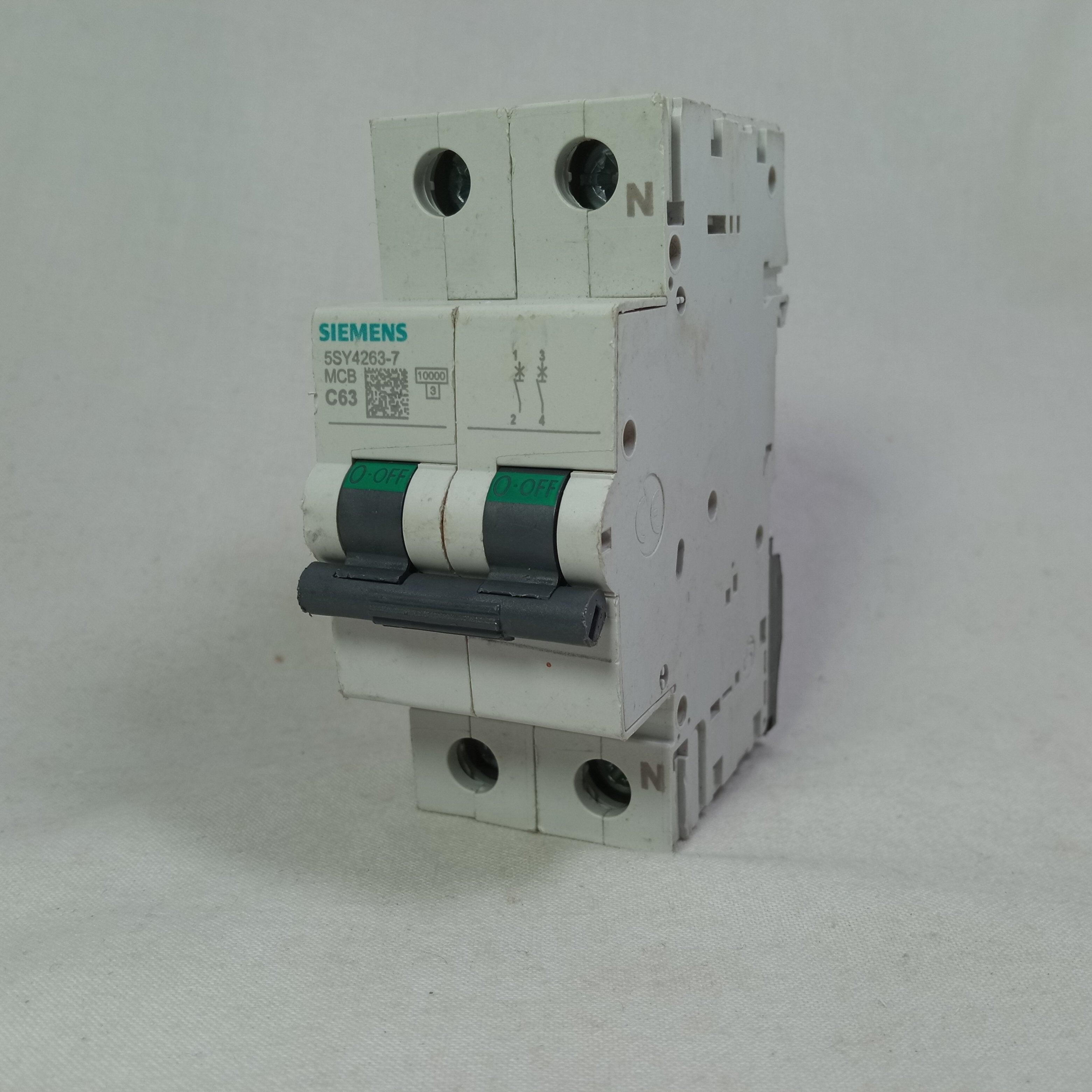 MCB AC Circuit Breaker 5SY4263-7 SEIMENS in Pakistan - industryparts.pk