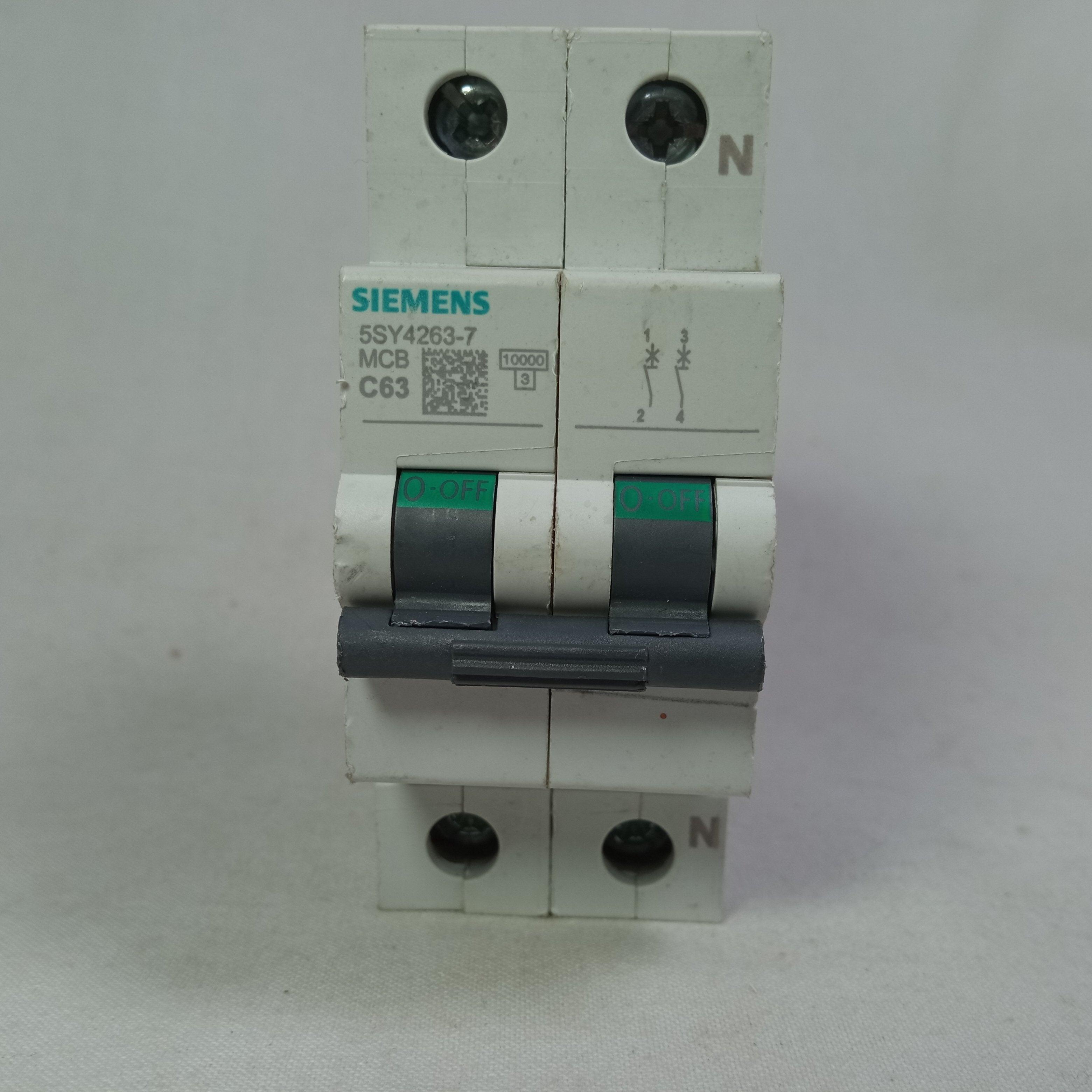 MCB AC Circuit Breaker 5SY4263-7 SEIMENS in Pakistan - industryparts.pk