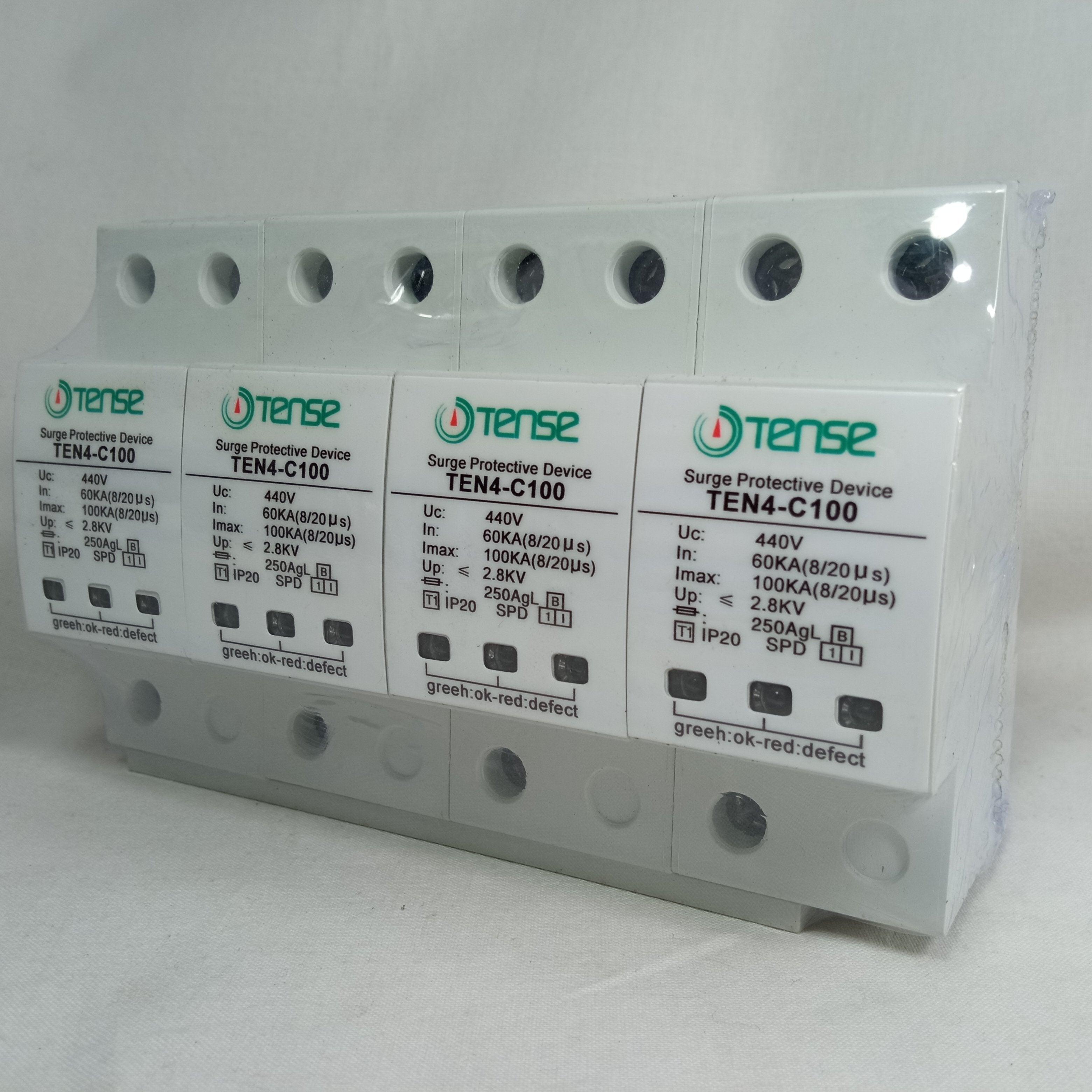 Surge protection device 4P SPDsurge arrester surge protector KDY-100 100KVA in Pakistan - industryparts.pk
