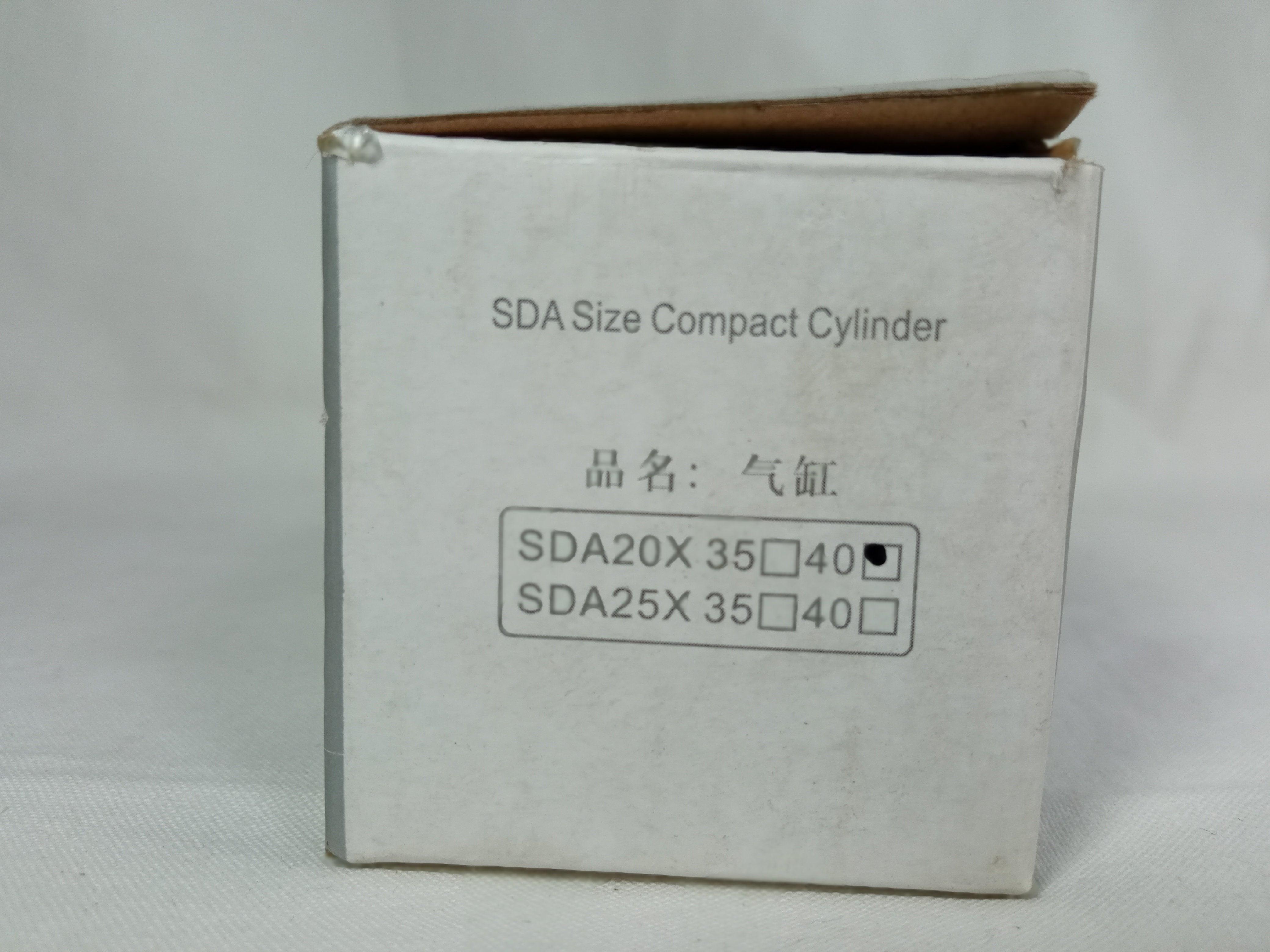 Compact Thin Air Cylinder SDA 20 x 40 20mm Bore 40mm Stroke in Pakistan - industryparts.pk