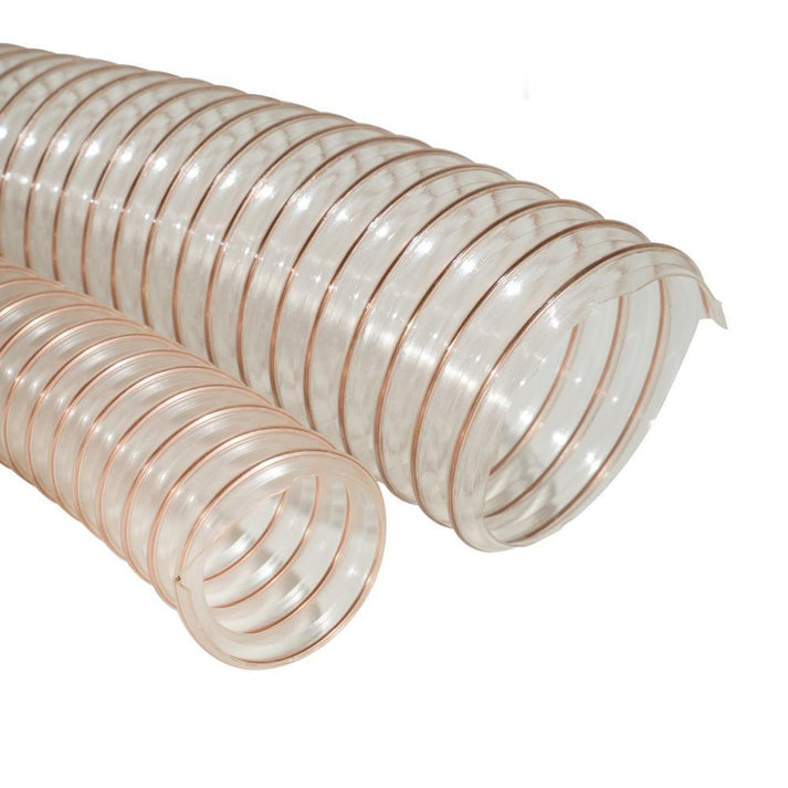 Transparent PVC Spring Hose Pipe 4 Inch Dia Thickness – industryparts.pk