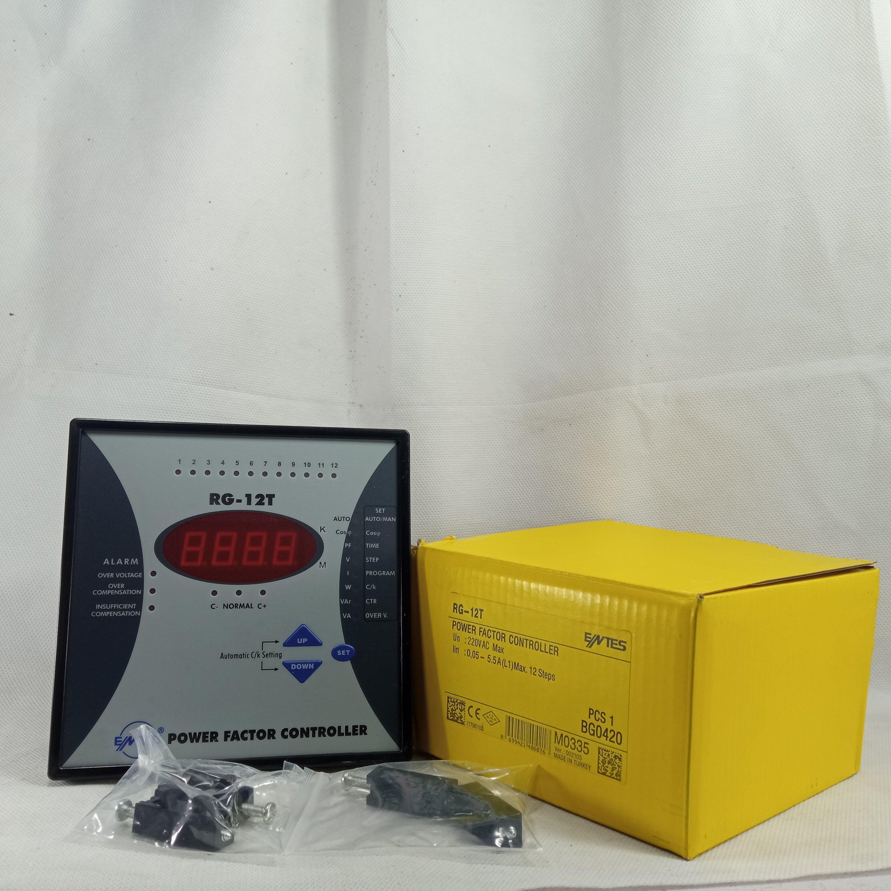 RG-12T Power Factor Controller, 12 Steps 220v ac 50/60Hz in Pakistan - industryparts.pk