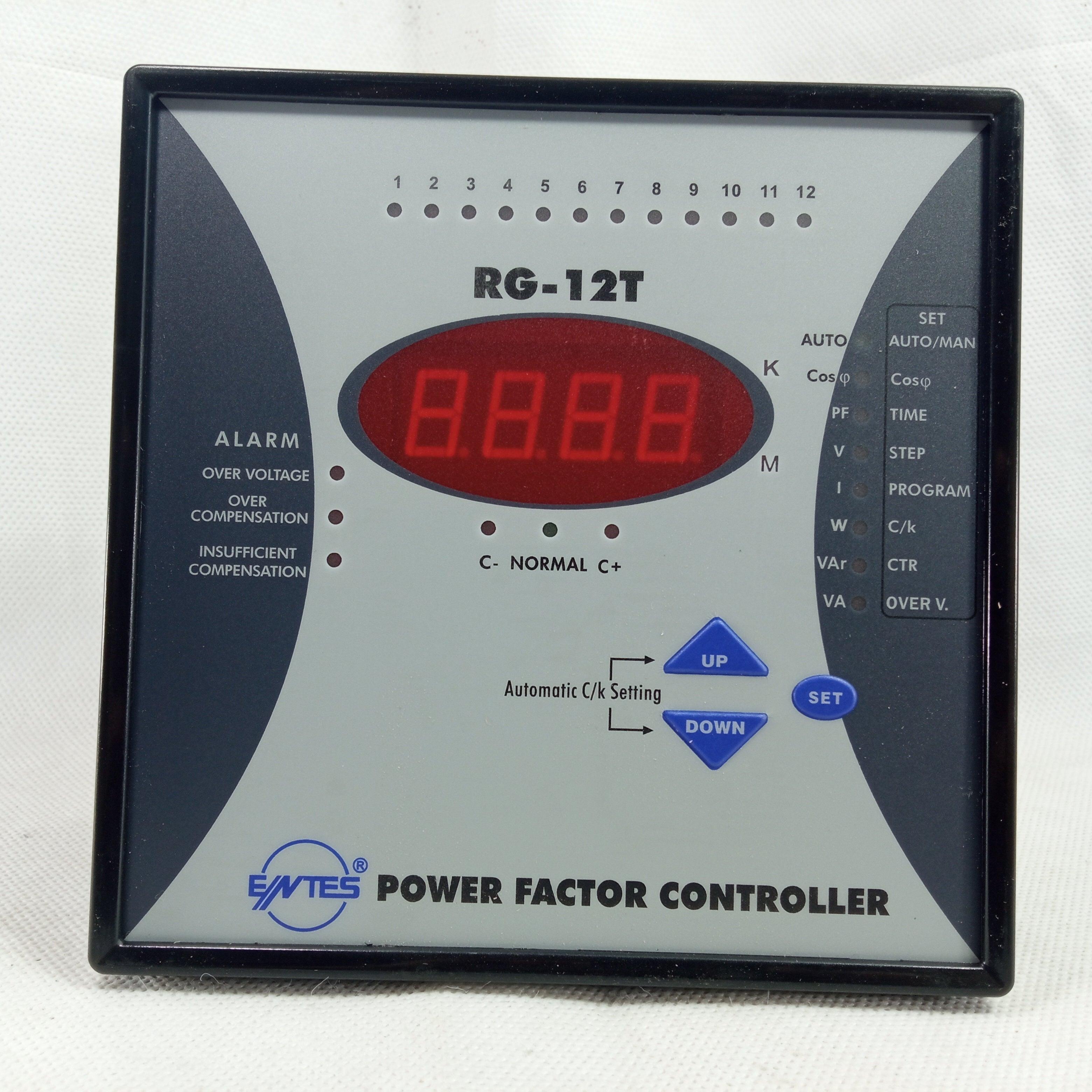 RG-12T Power Factor Controller, 12 Steps 220v ac 50/60Hz in Pakistan - industryparts.pk