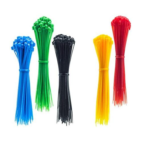 6 Inch Cable Ties 5 Multi-colors in Pakistan
