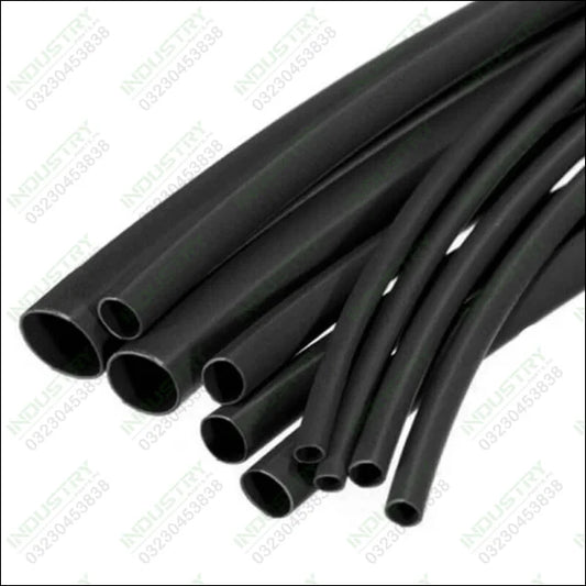 6mm Heat Shrink Sleeve, Heat Shrink Tubing Wrap Sleeves Black (100 Meter) - industryparts.pk