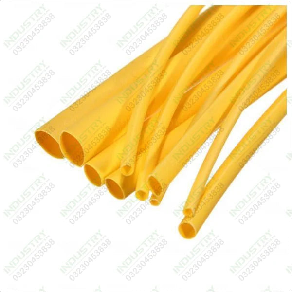 6mm Heat Shrink Sleeve Yellow Colour (100meter) - industryparts.pk